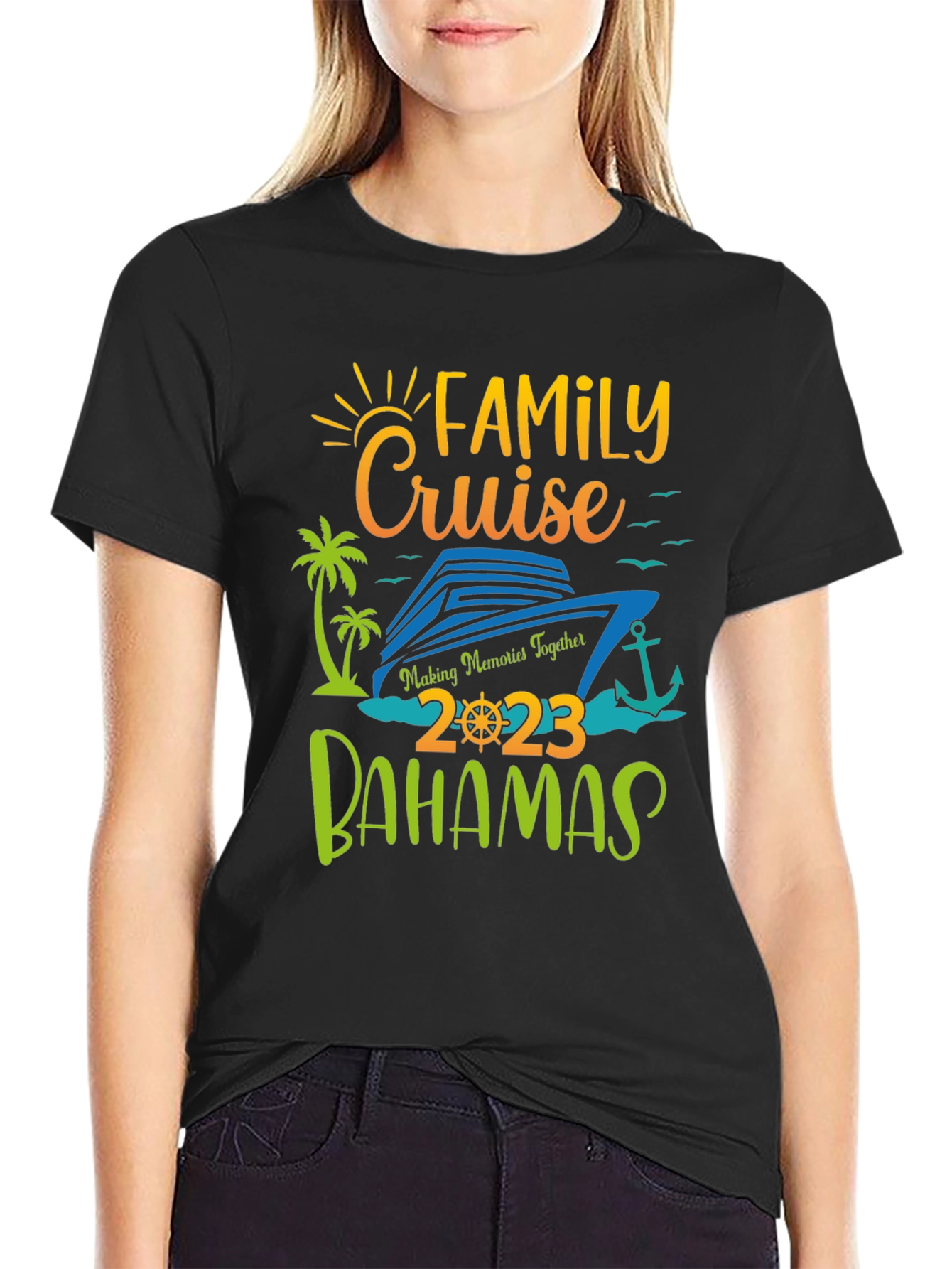 Family Cruise Bahamas 2023 T-Shirt