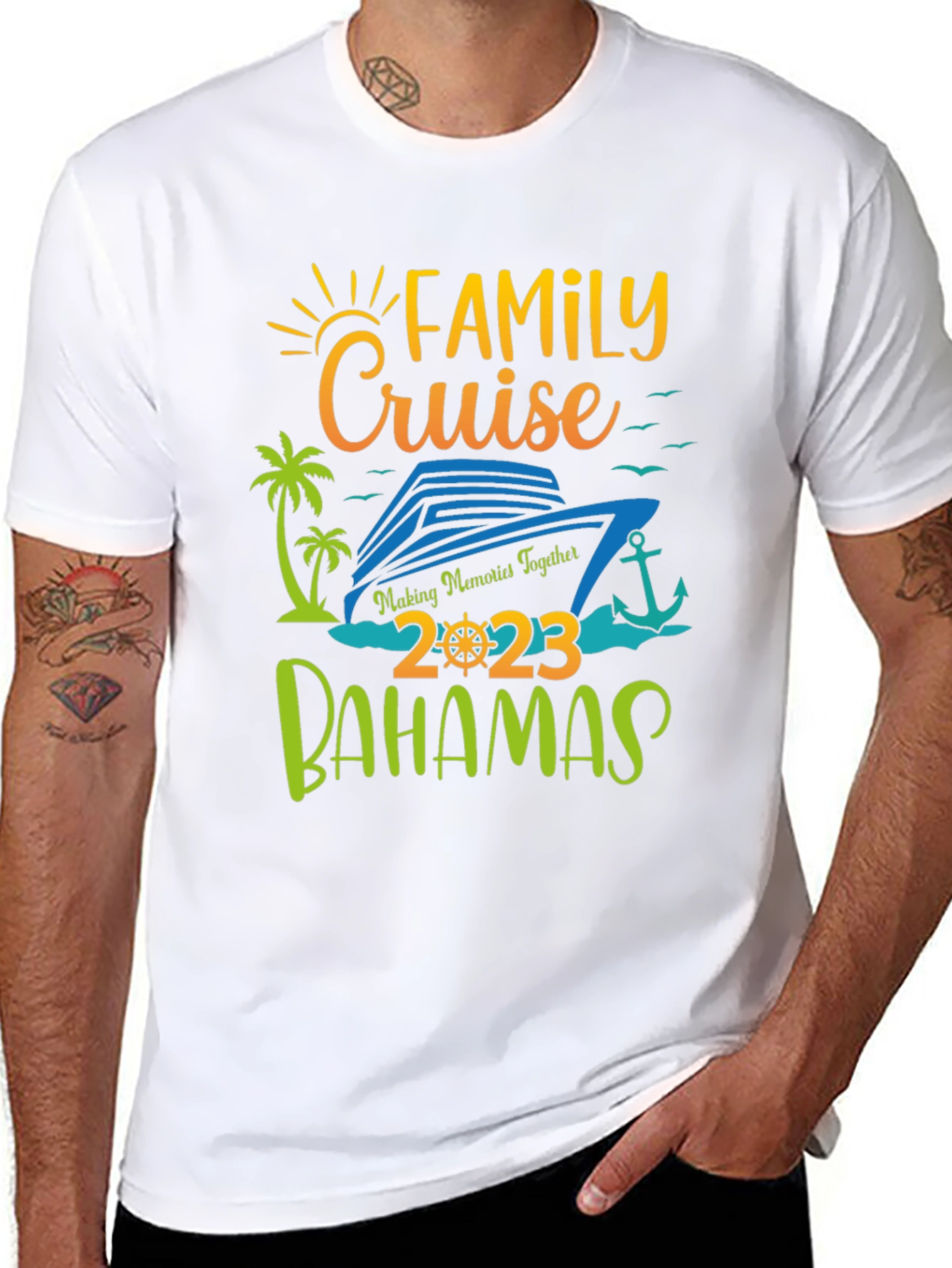 Family Cruise Bahamas 2023 T-Shirt