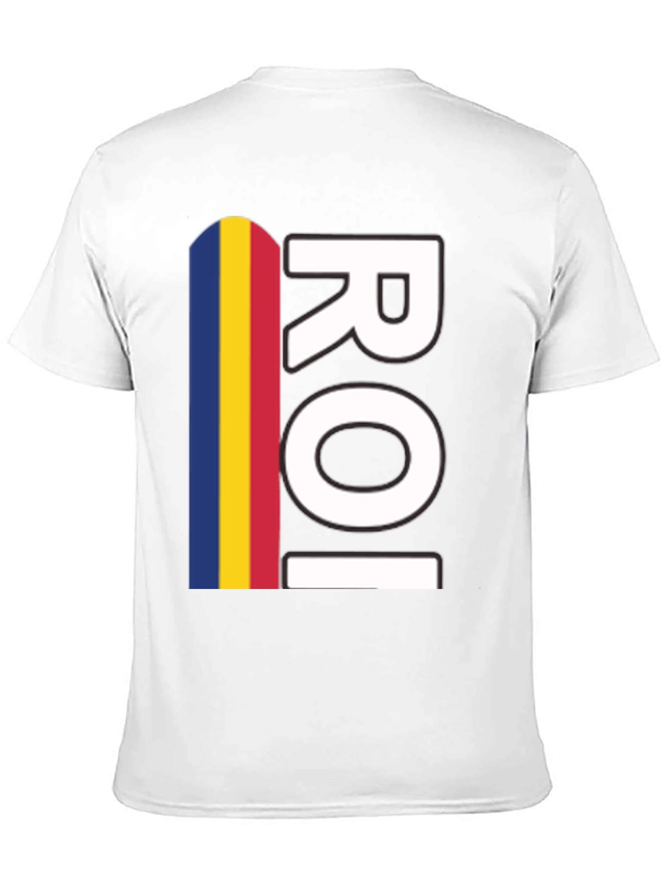 Romania ROI Flag T-Shirt Pride Tee