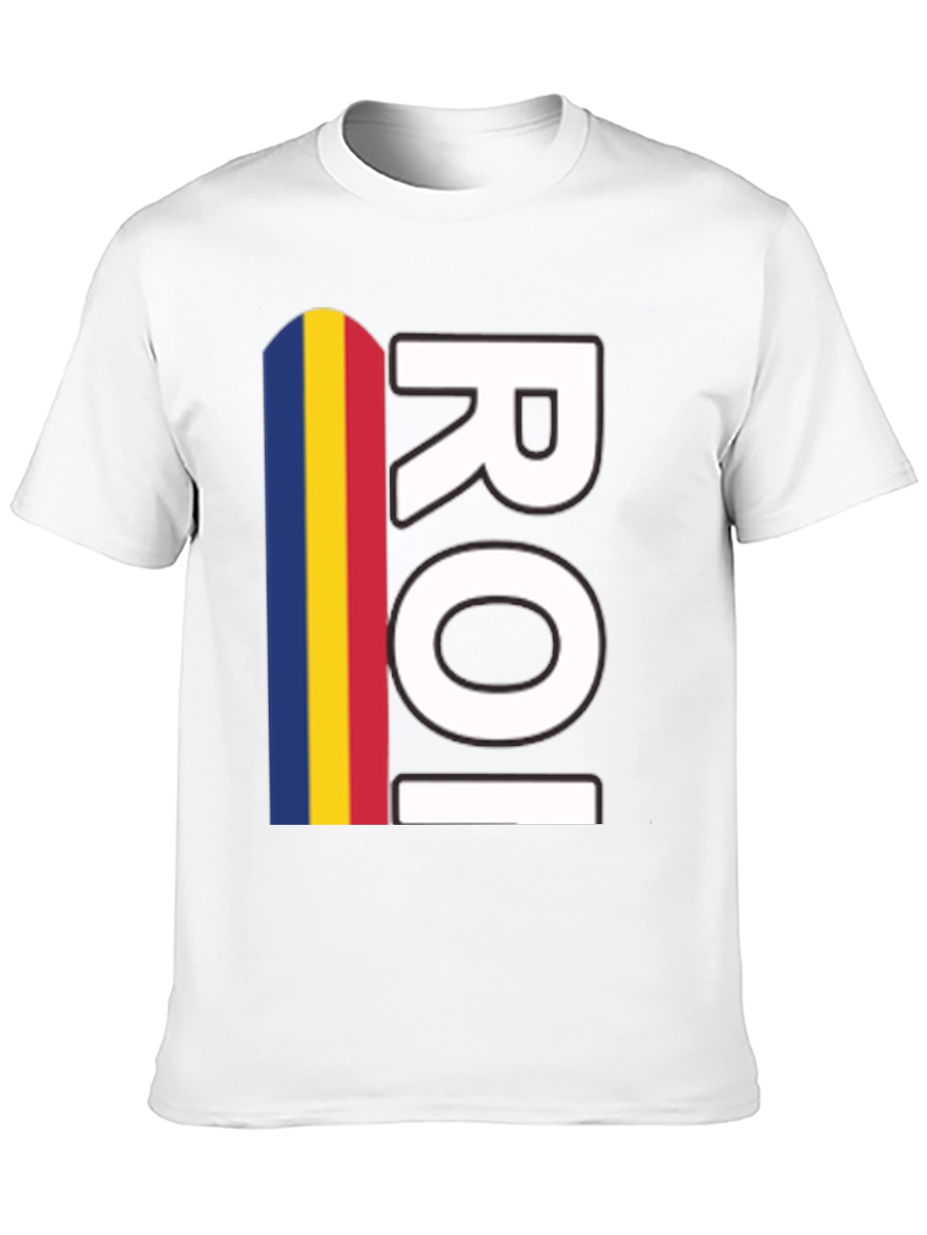 Romania ROI Flag T-Shirt Pride Tee