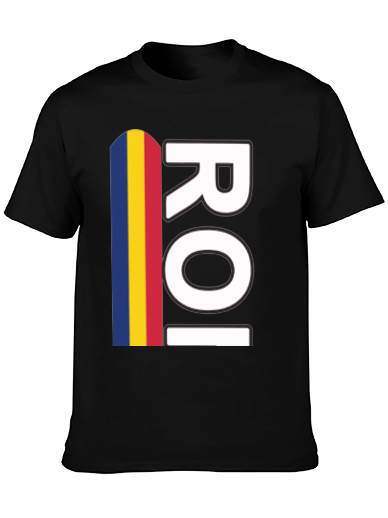 Romania ROI Flag T-Shirt Pride Tee
