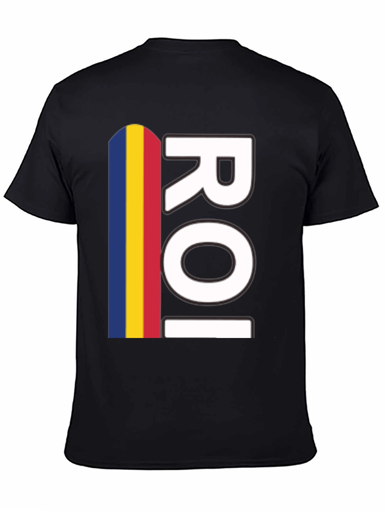 Romania ROI Flag T-Shirt Pride Tee