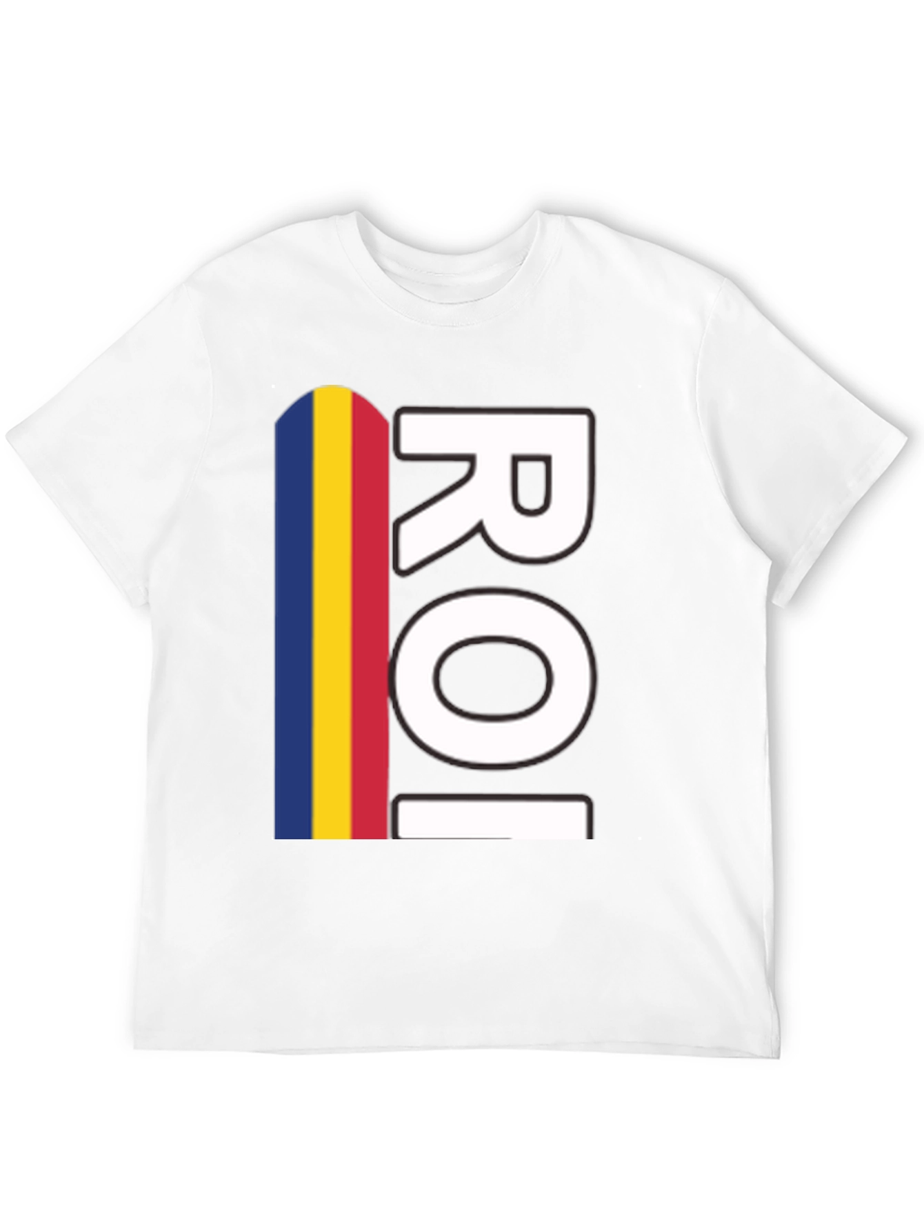Romania ROI Flag T-Shirt Pride Tee