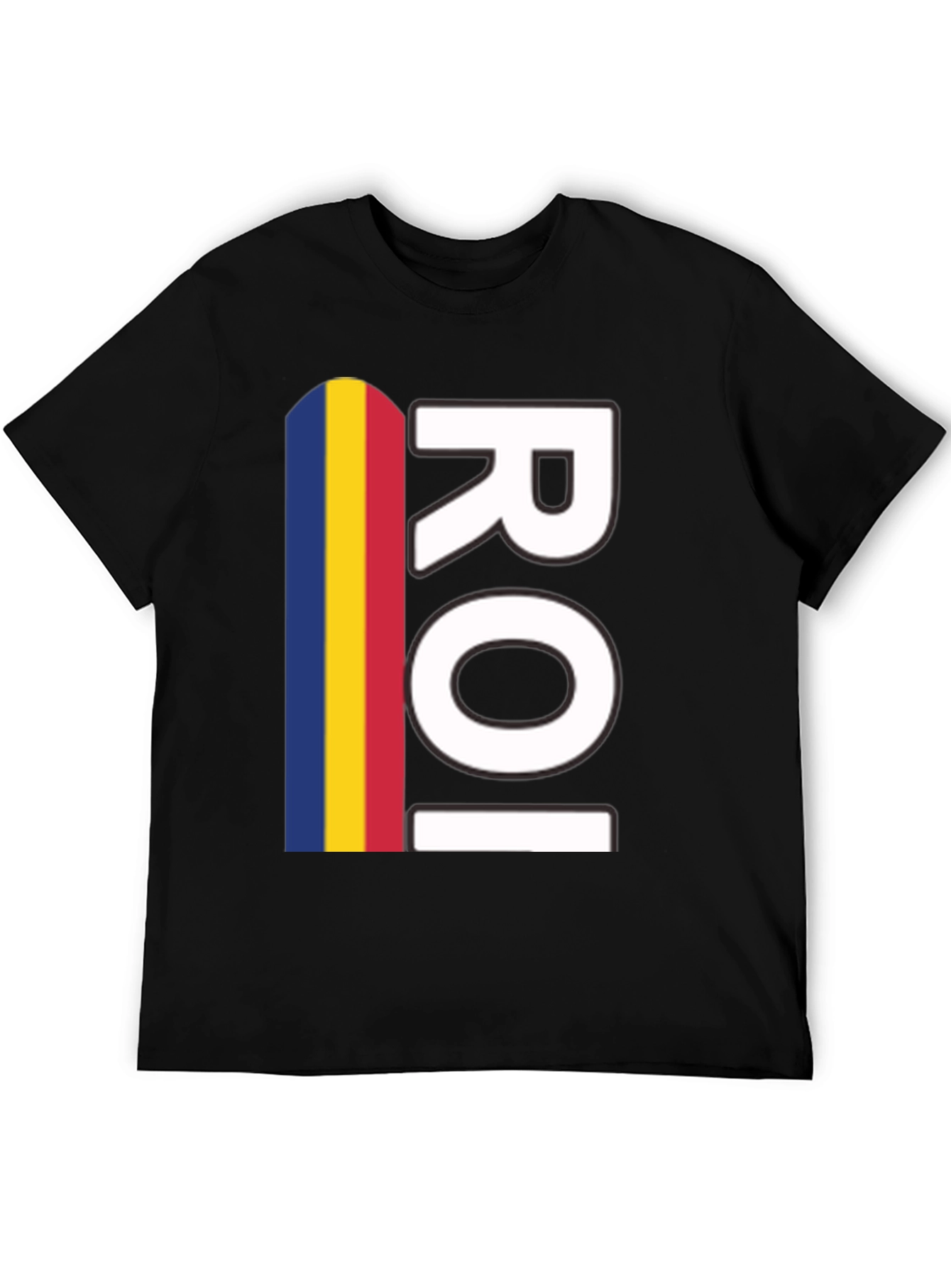 Romania ROI Flag T-Shirt Pride Tee