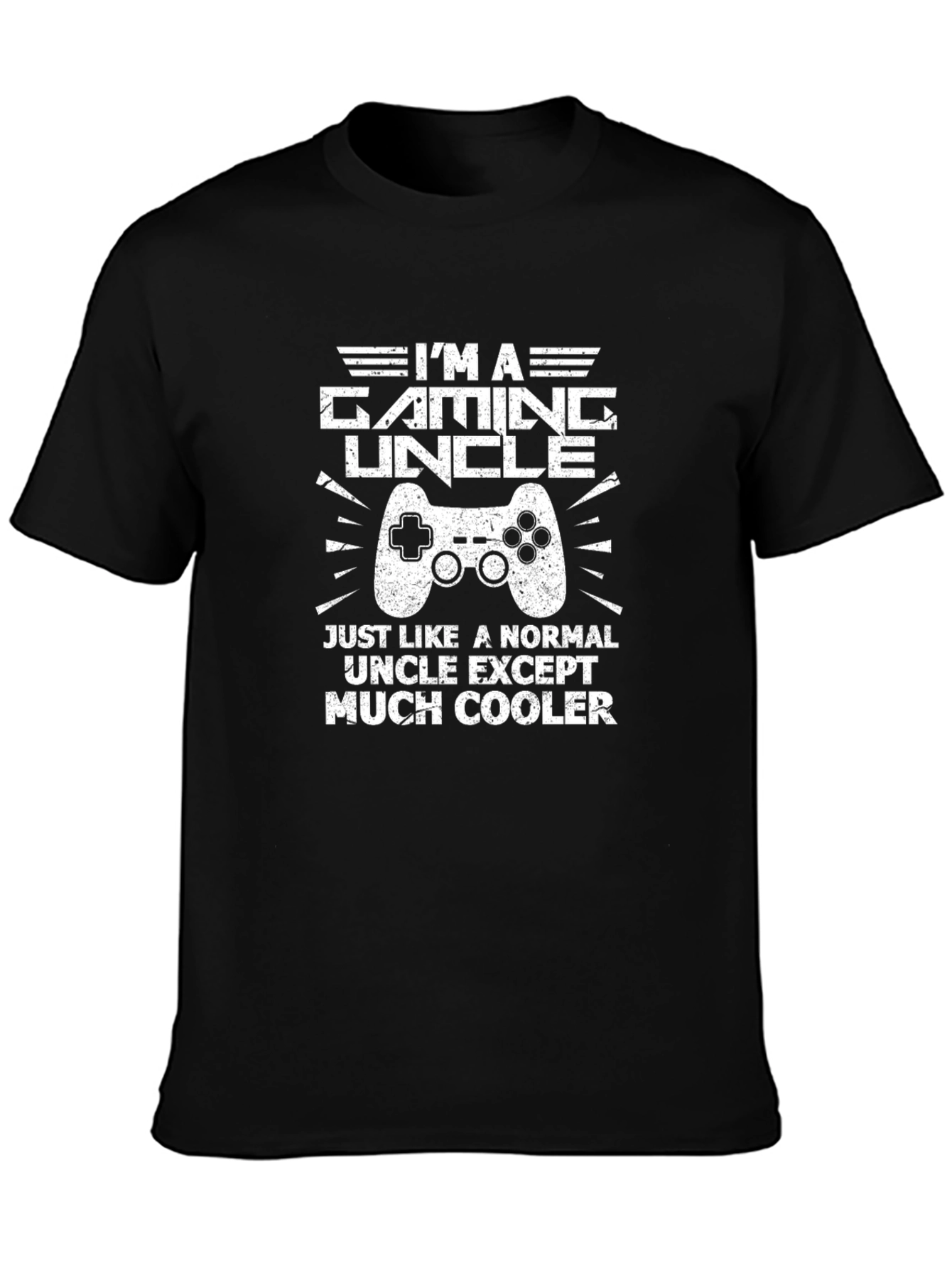 Gaming Uncle T-Shirt: Cool Uncle Edition