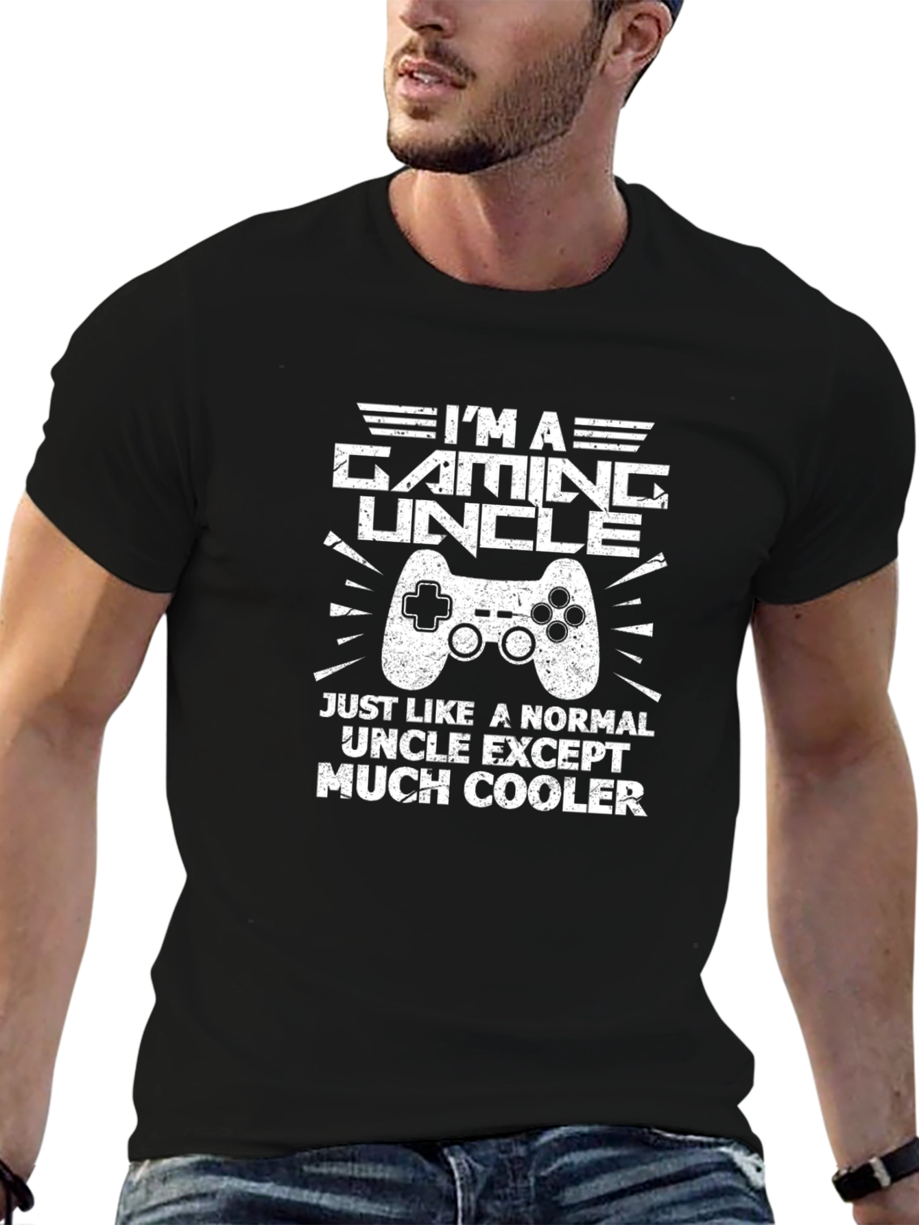 Gaming Uncle T-Shirt: Cool Uncle Edition