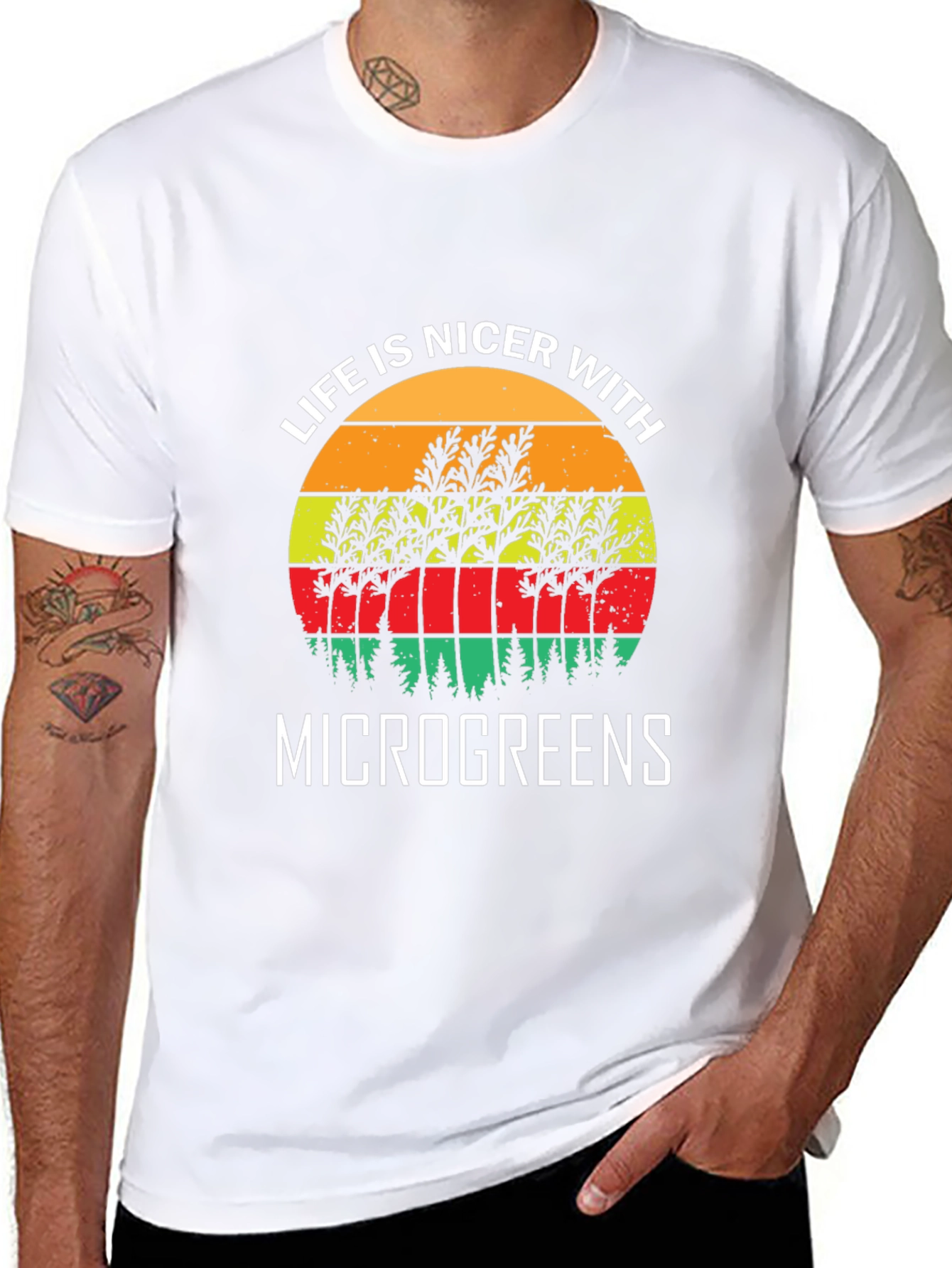 Microgreens T-Shirt - Life is Nicer Graphic Tee