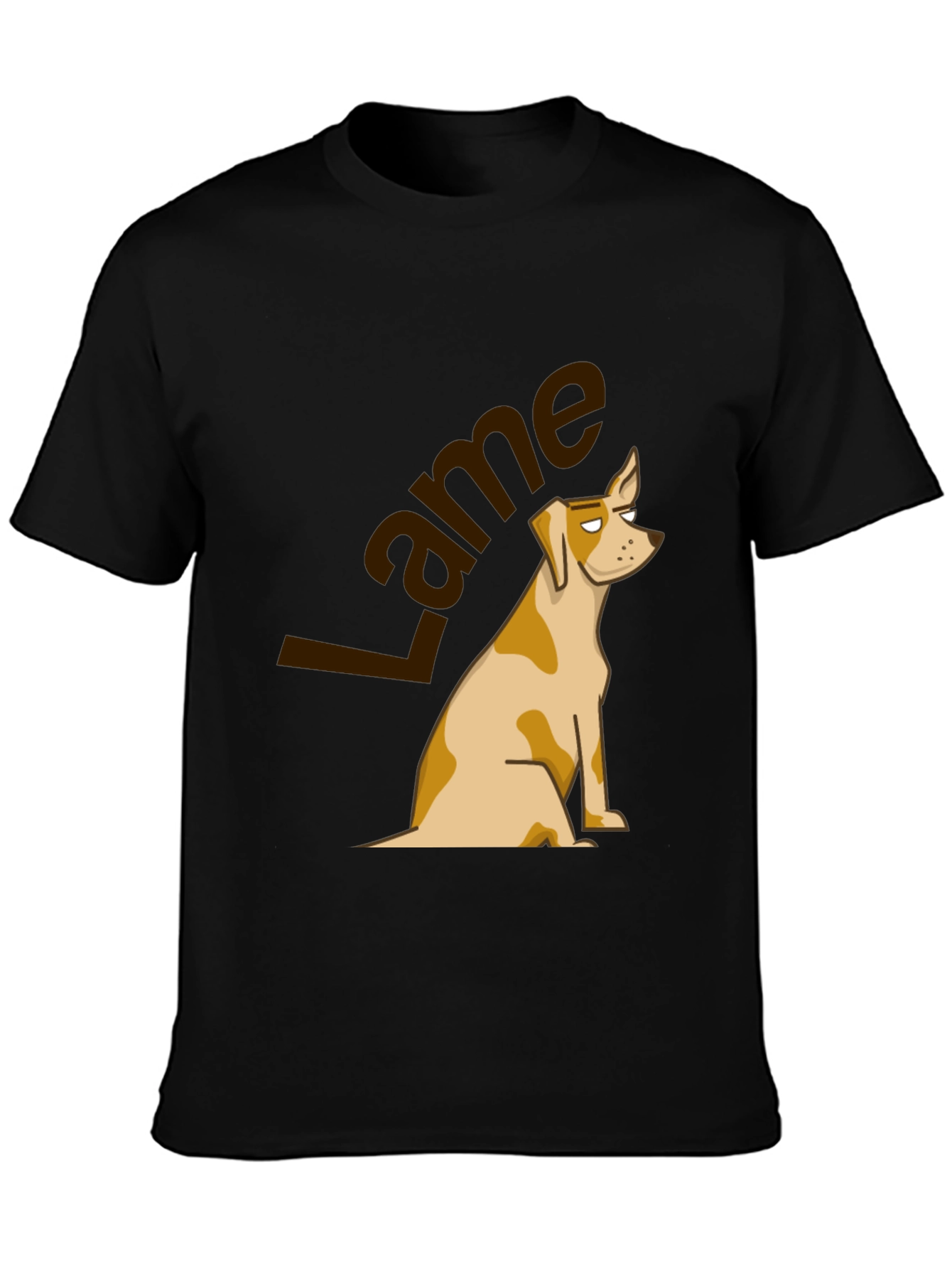 Lame Dog Graphic Tee - Casual Humor T-Shirt