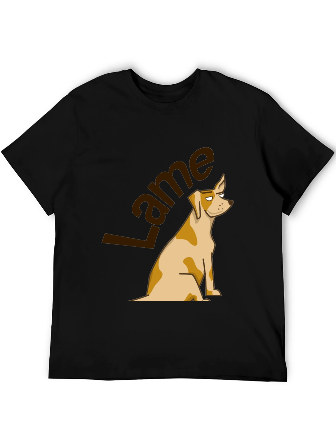 Lame Dog Graphic Tee - Casual Humor T-Shirt