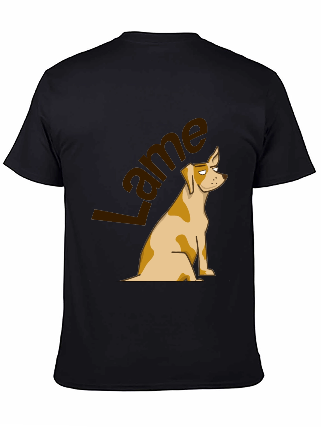 Lame Dog Graphic Tee - Casual Humor T-Shirt