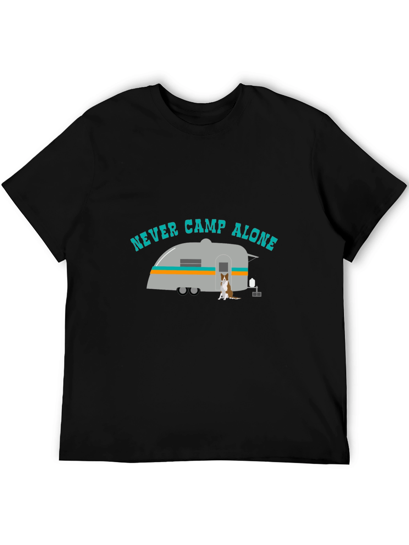 Never Camp Alone Graphic Tee