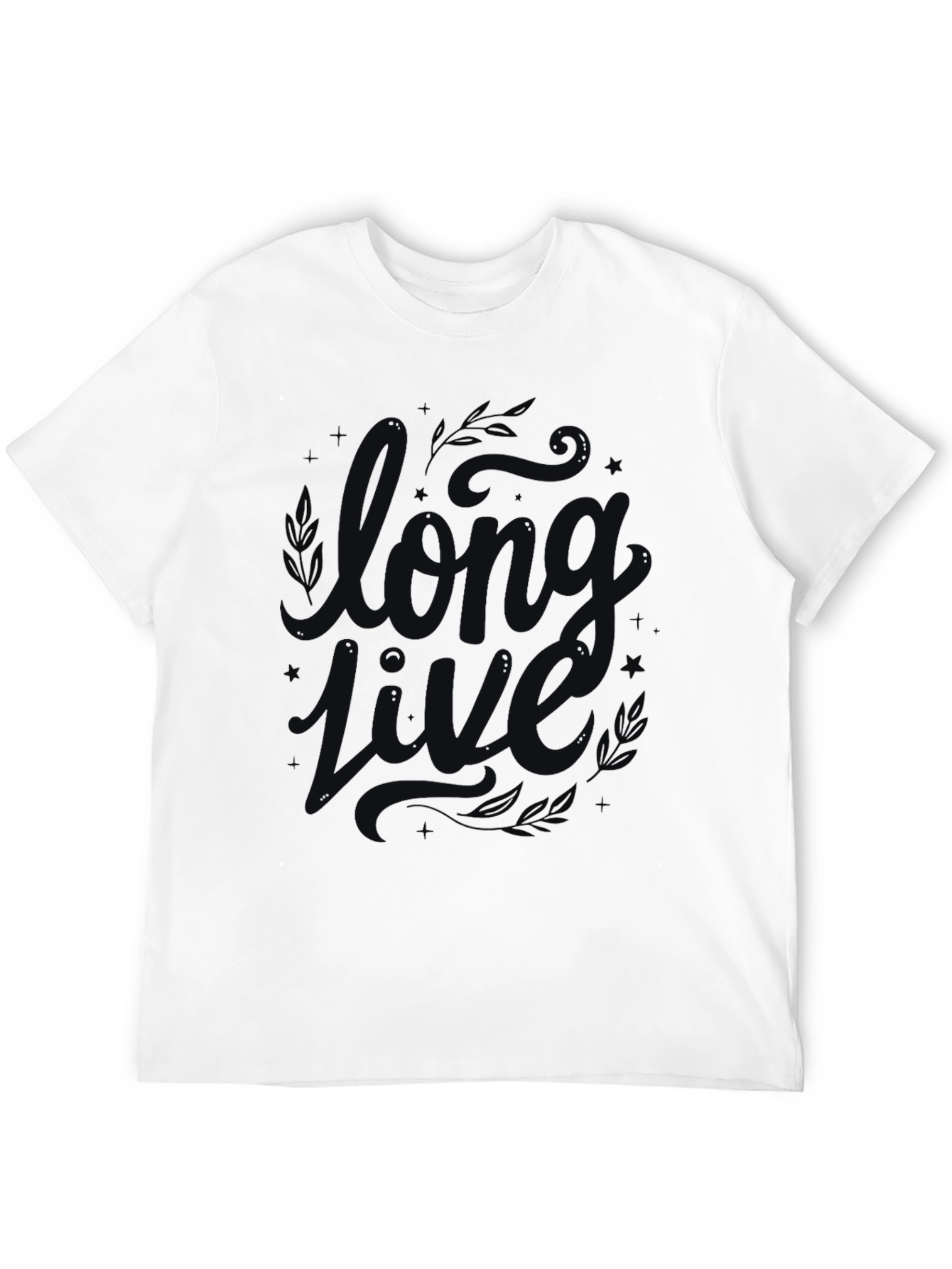 Long Live Graphic T-Shirt - Stylish Mens Tee