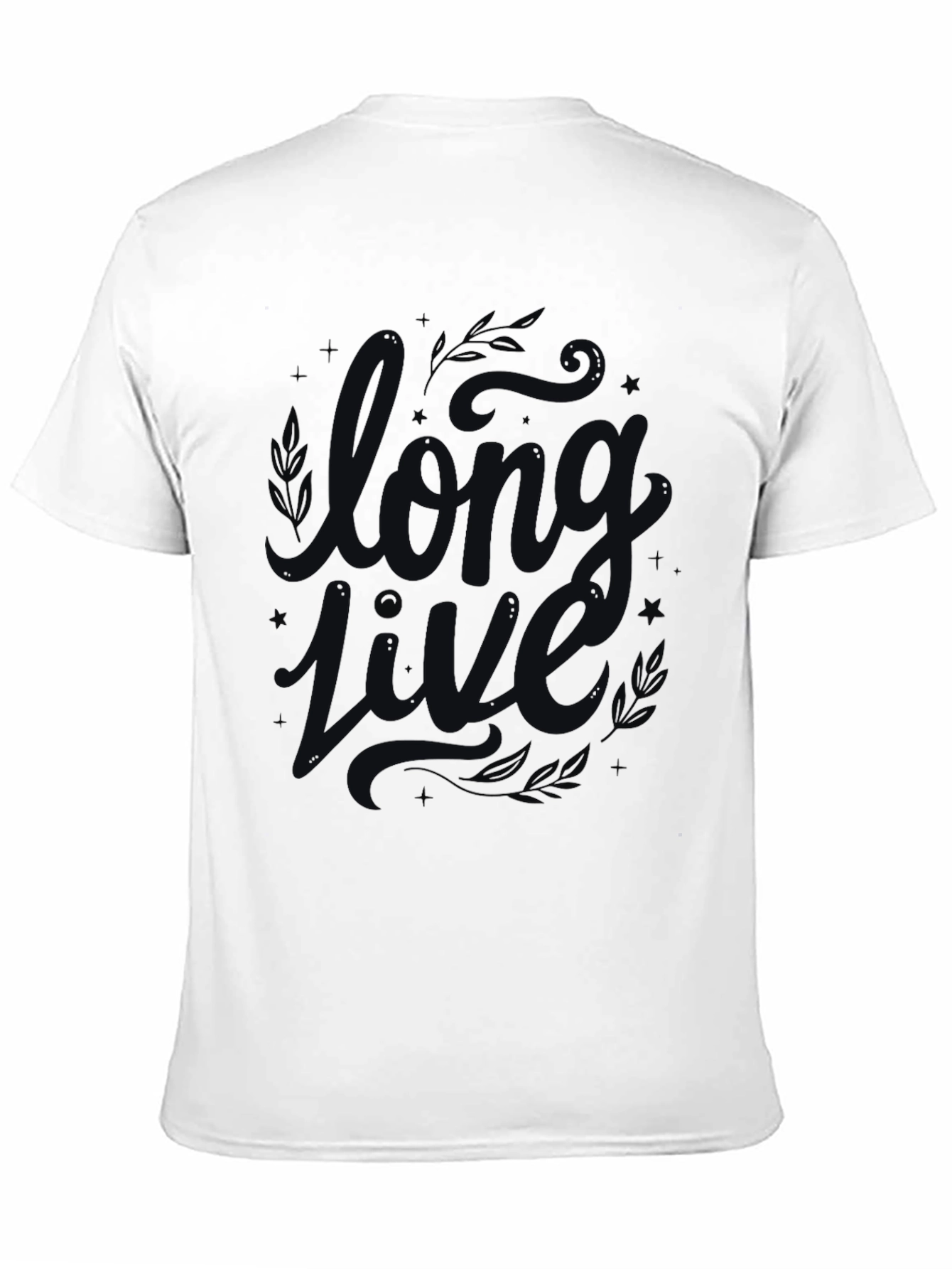 Long Live Graphic T-Shirt - Stylish Mens Tee