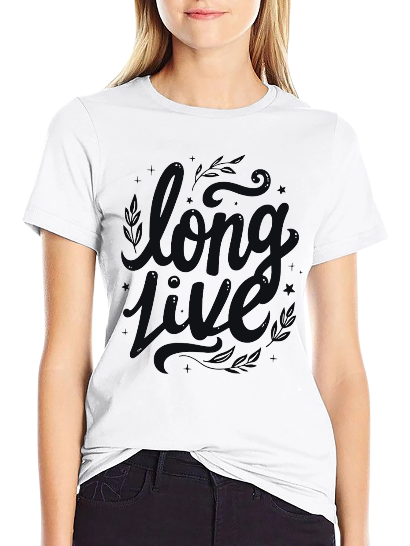 Long Live Graphic T-Shirt - Stylish Mens Tee