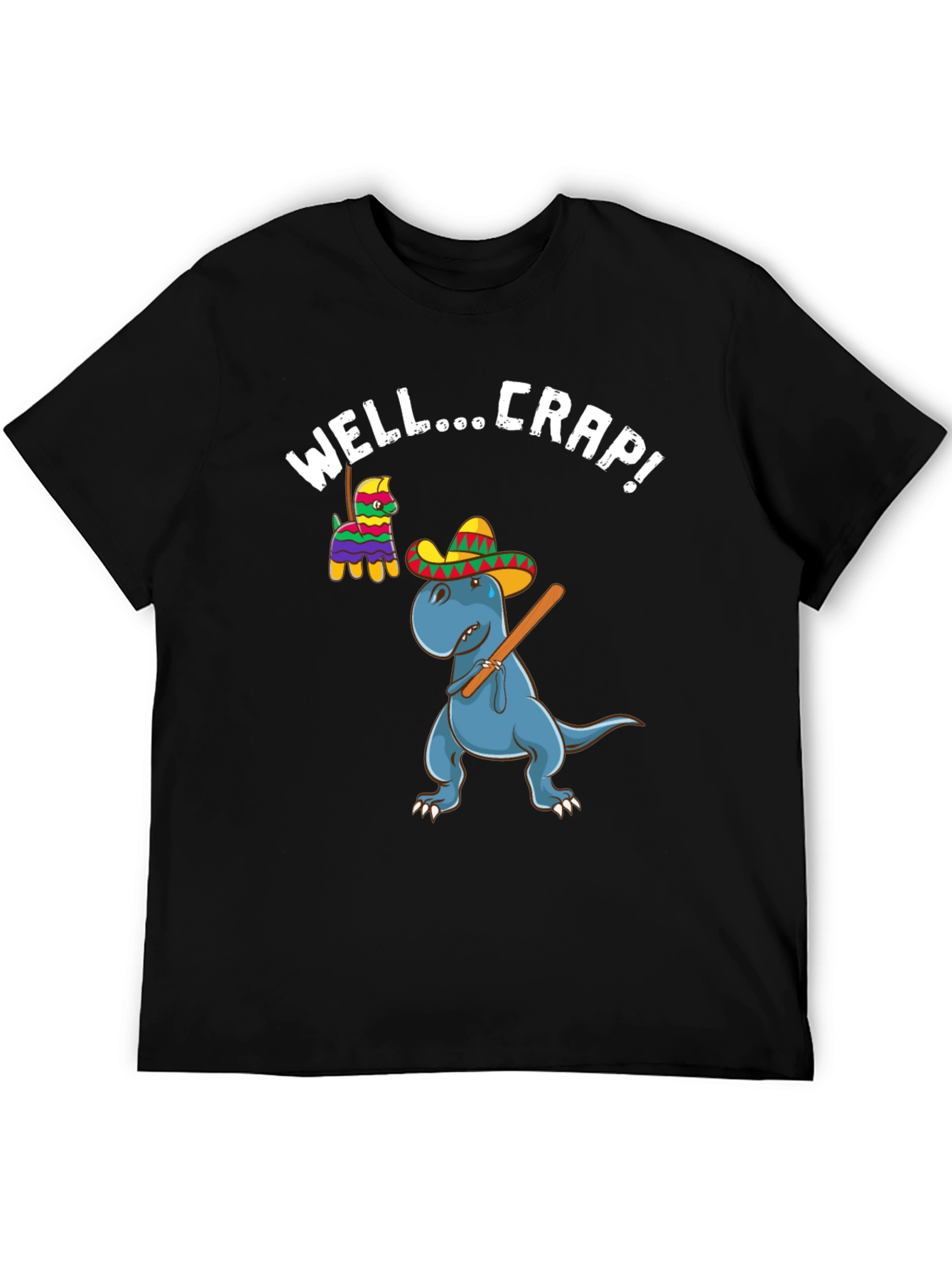 Dinosaur Piñata Funny Graphic T-Shirt