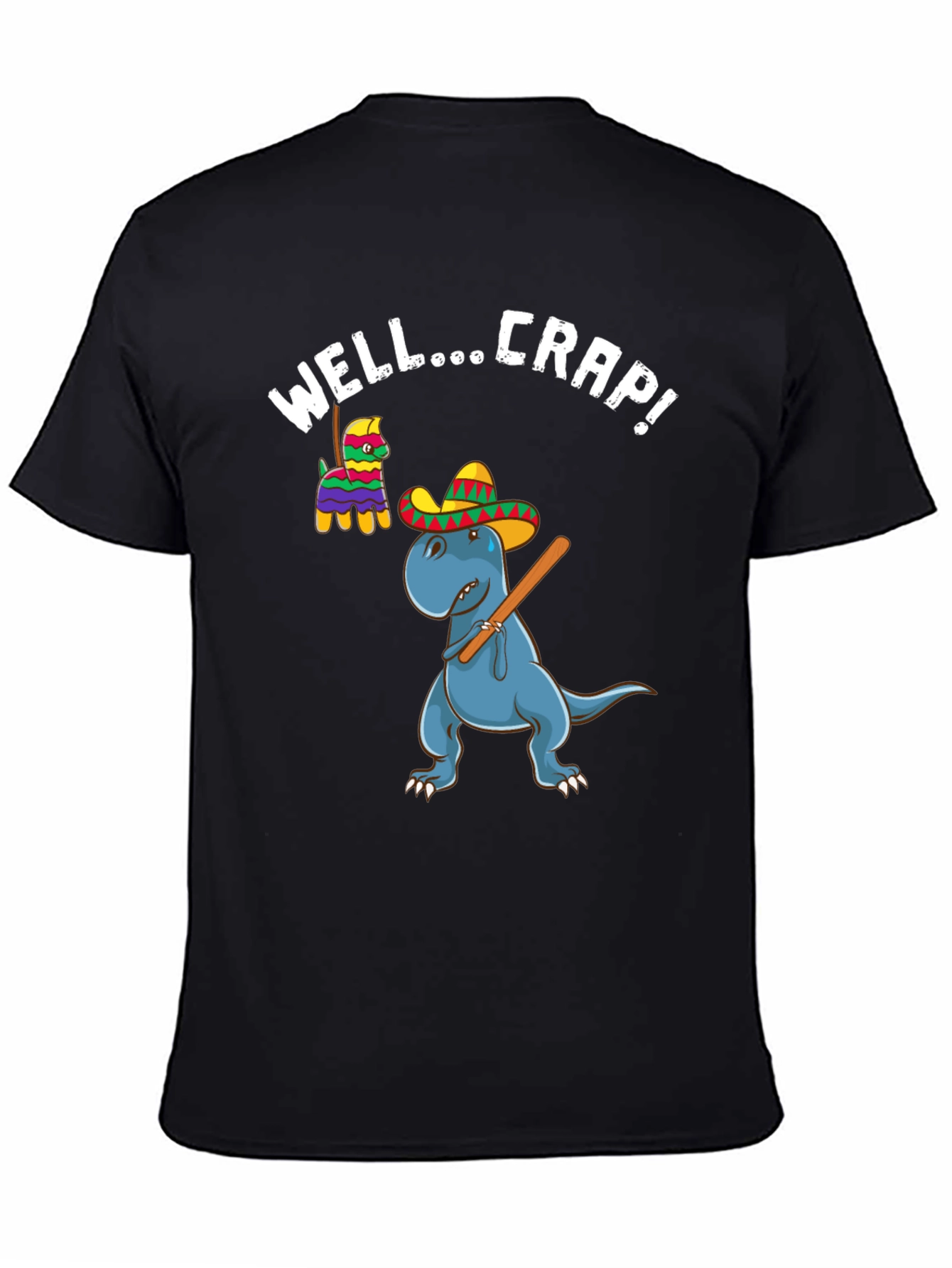 Dinosaur Piñata Funny Graphic T-Shirt