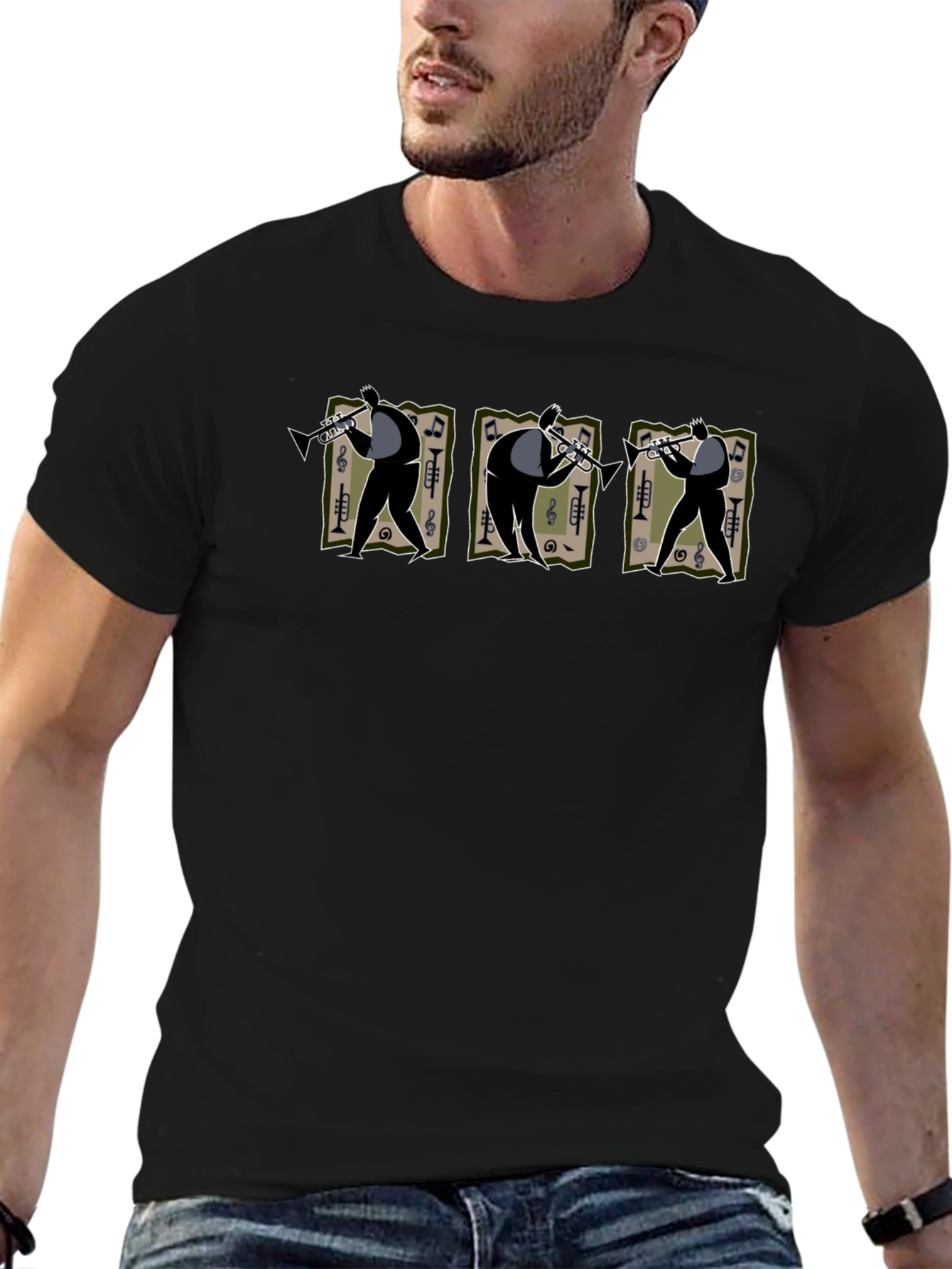 Jazz Band Graphic T-Shirt