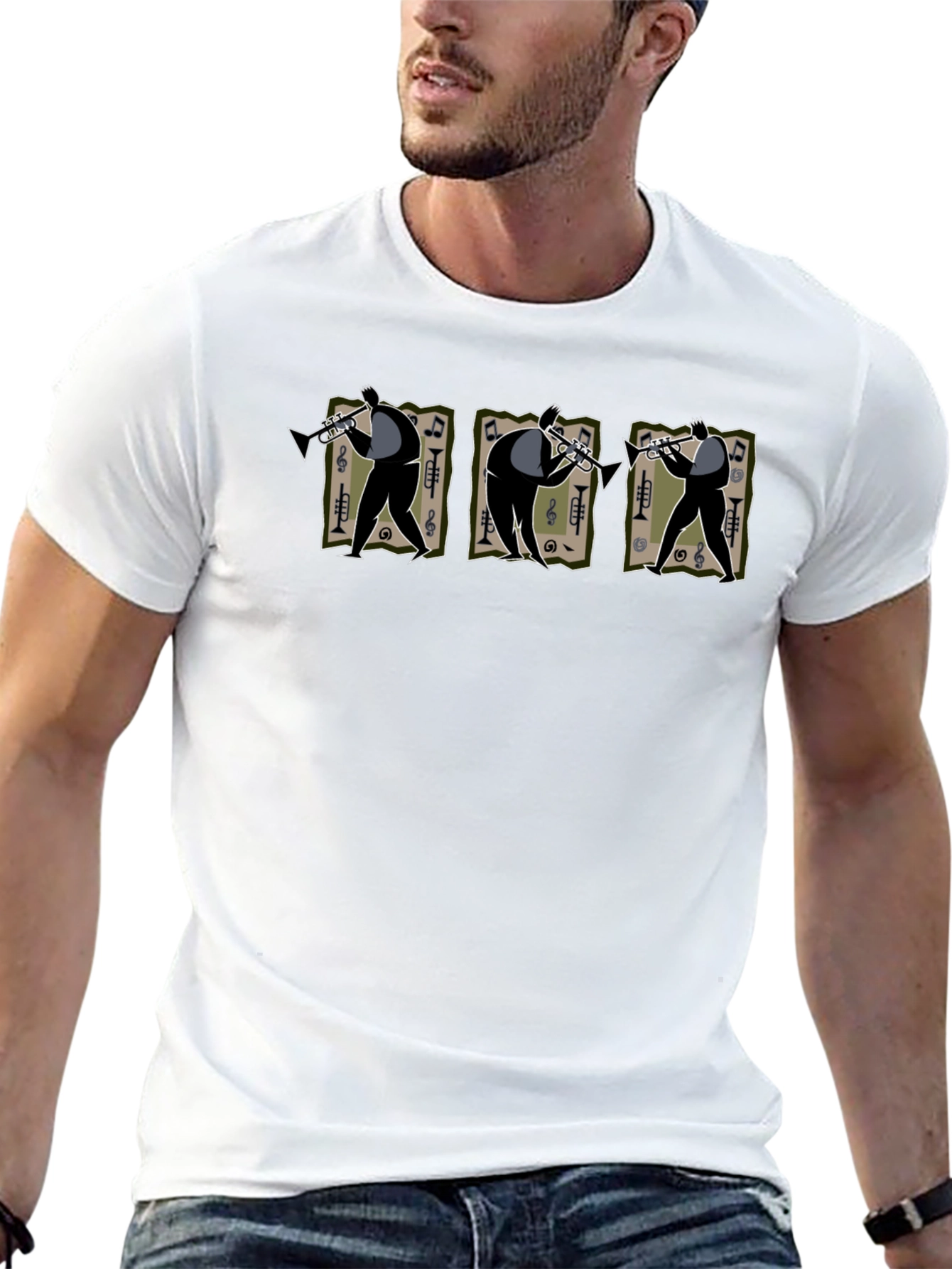 Jazz Band Graphic T-Shirt