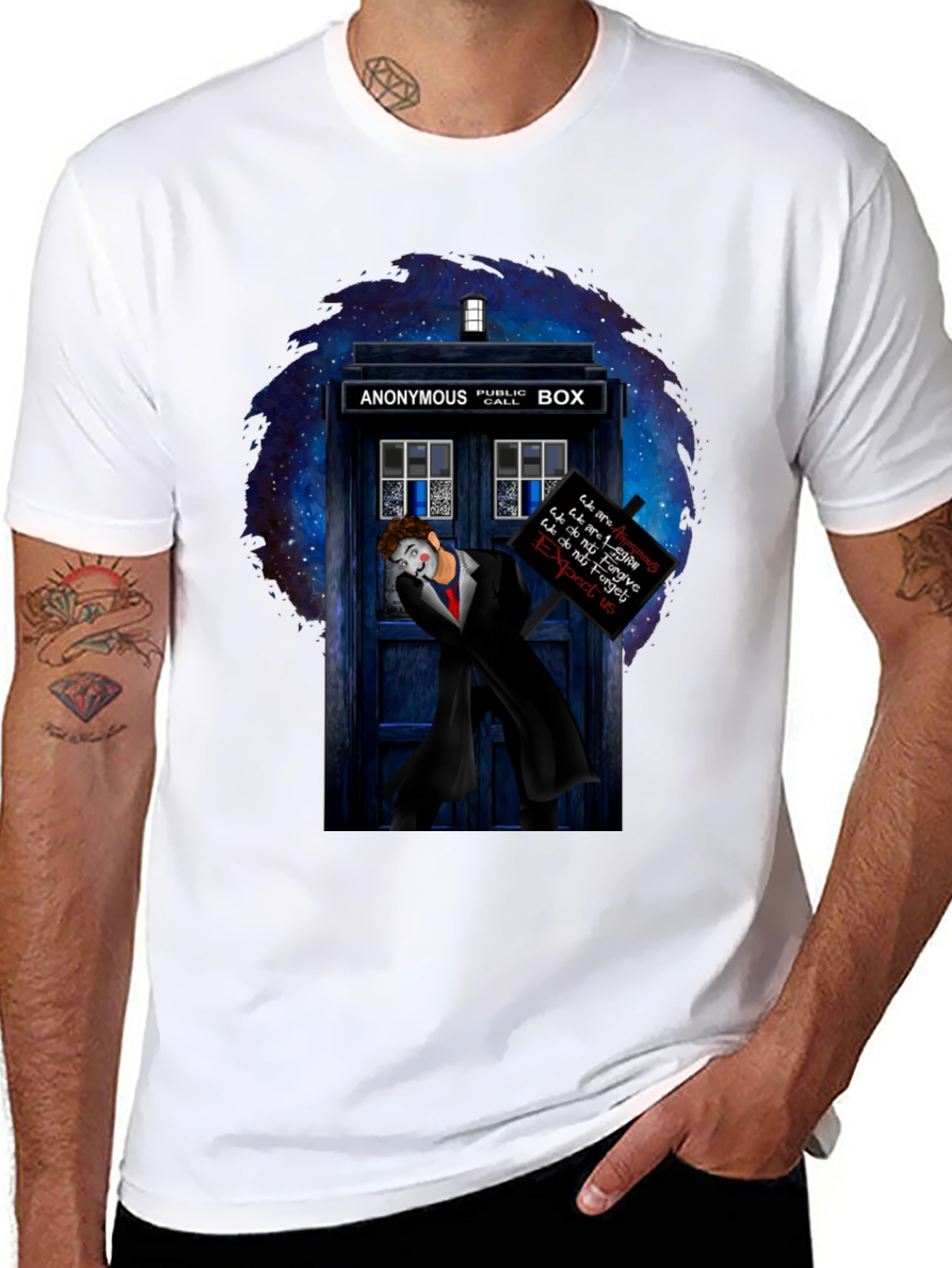 Anonymous Public Call Box T-Shirt