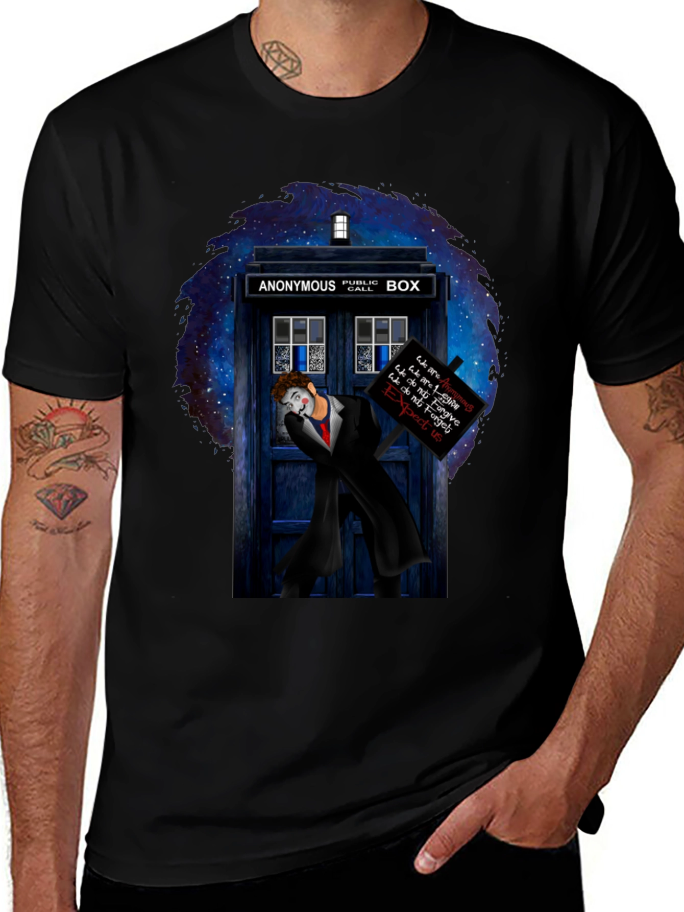 Anonymous Public Call Box T-Shirt