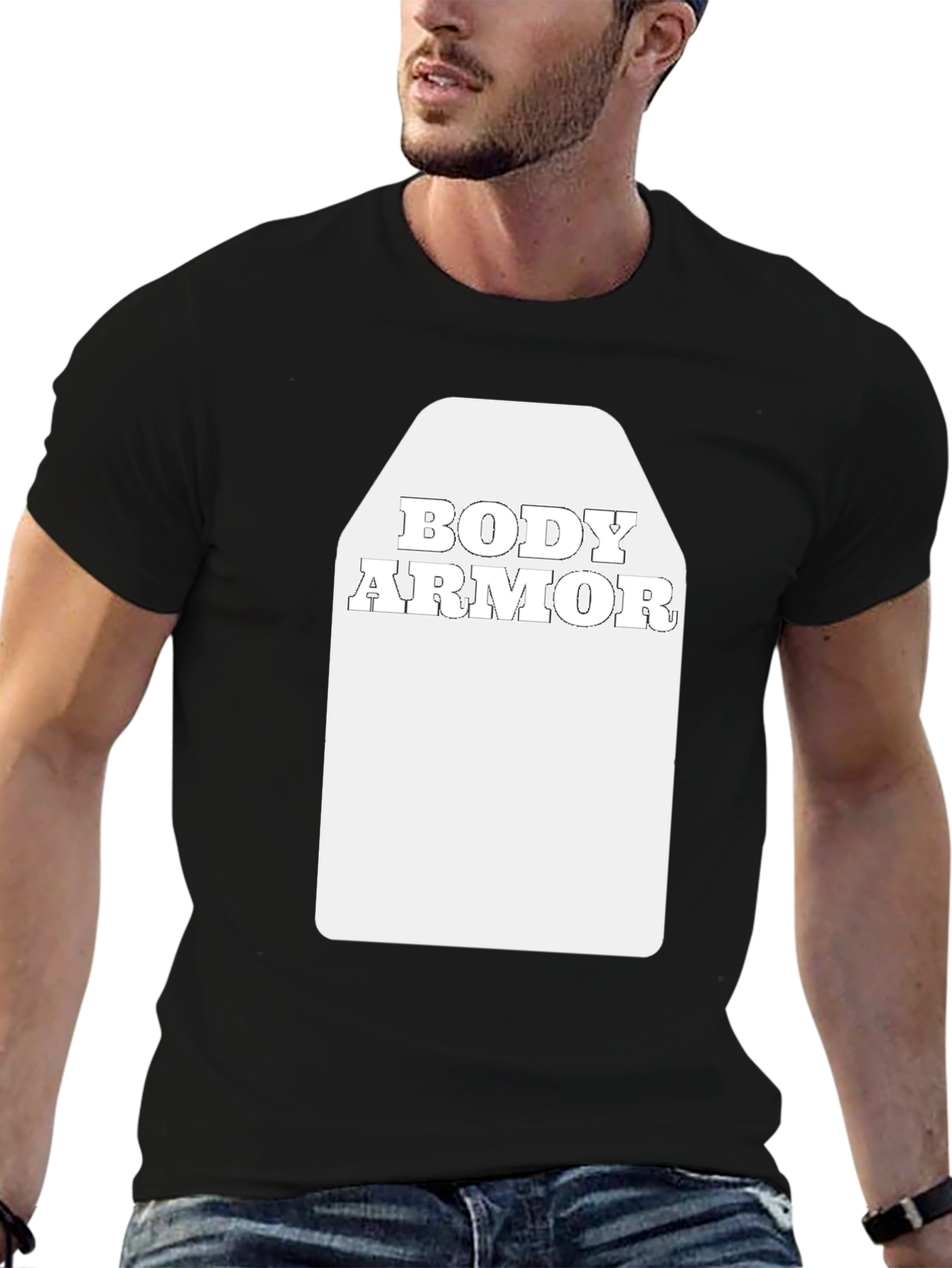 Body Armor Graphic T-Shirt - Black