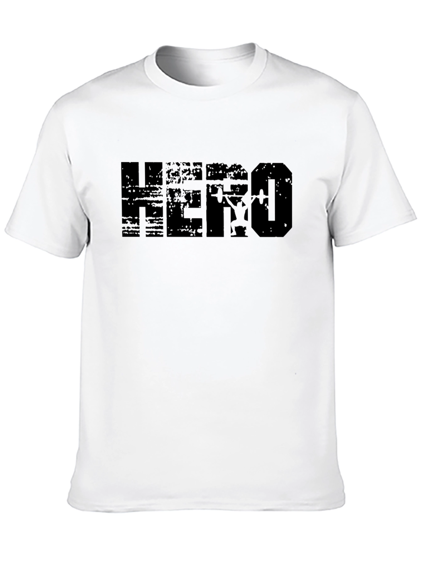 Hero Weightlifting Black Graphic Tee