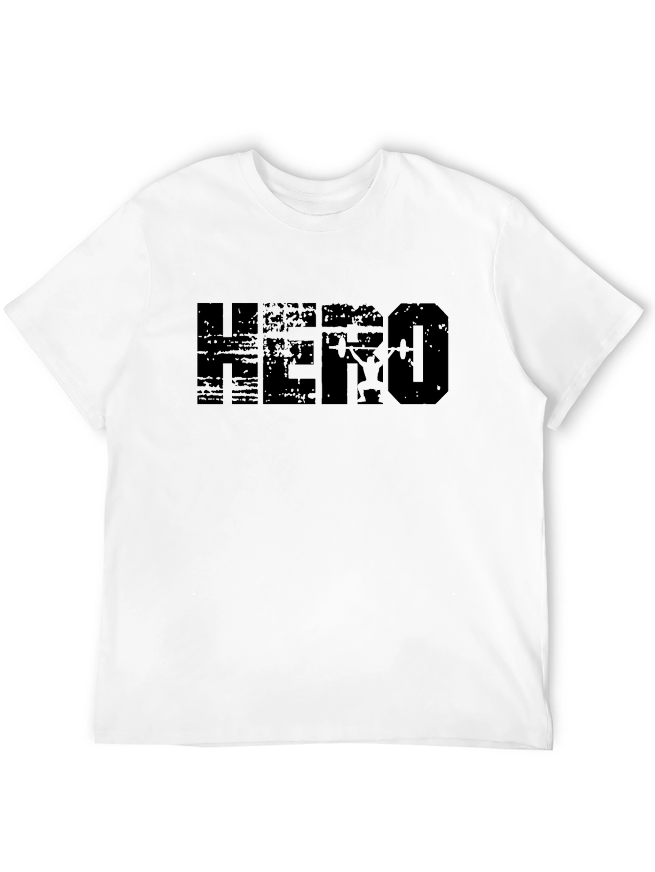 Hero Weightlifting Black Graphic Tee