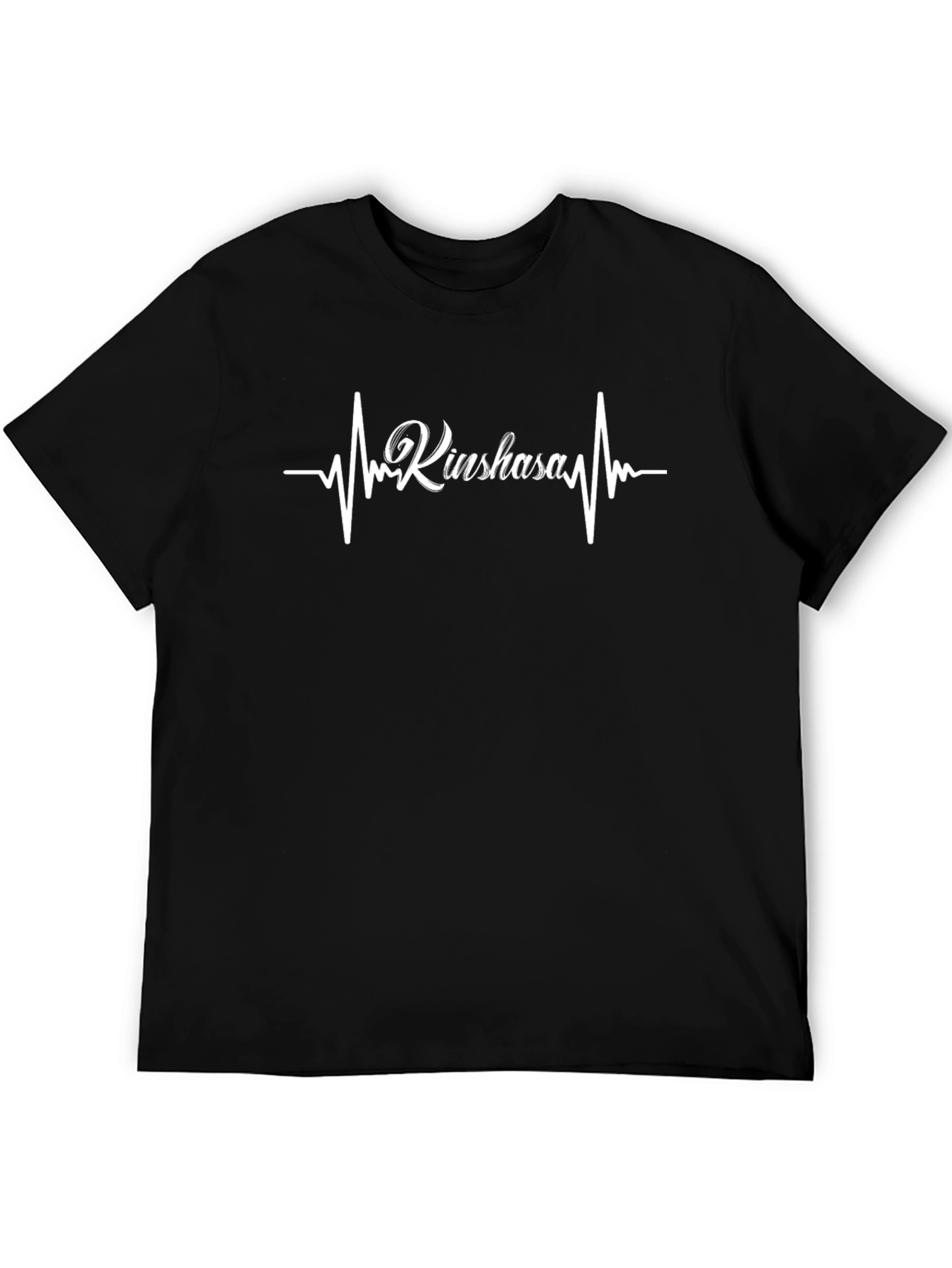 Kinshasa Heartbeat T-Shirt - Cool Graphic Tee