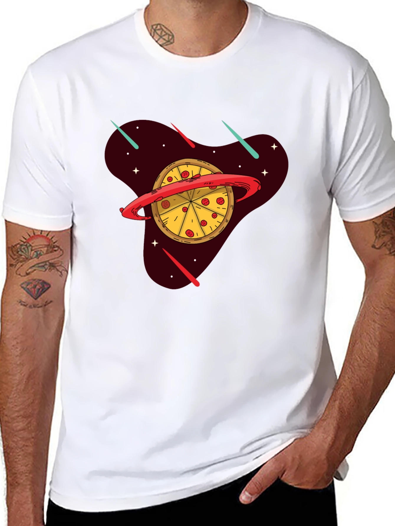 Pizza Planet T-Shirt - Galaxy Foodie Tee