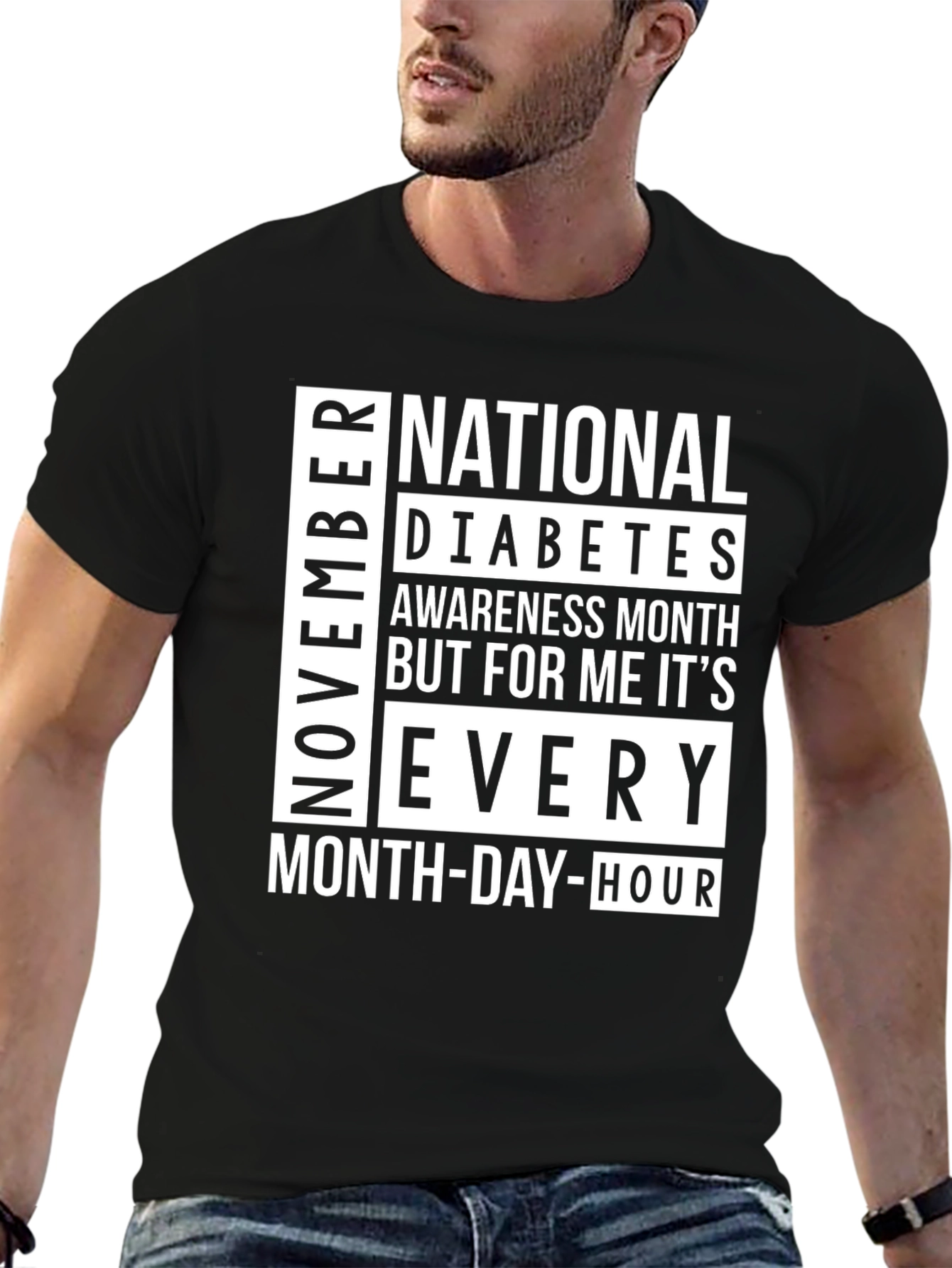 National Diabetes Awareness T-Shirt - Every Month