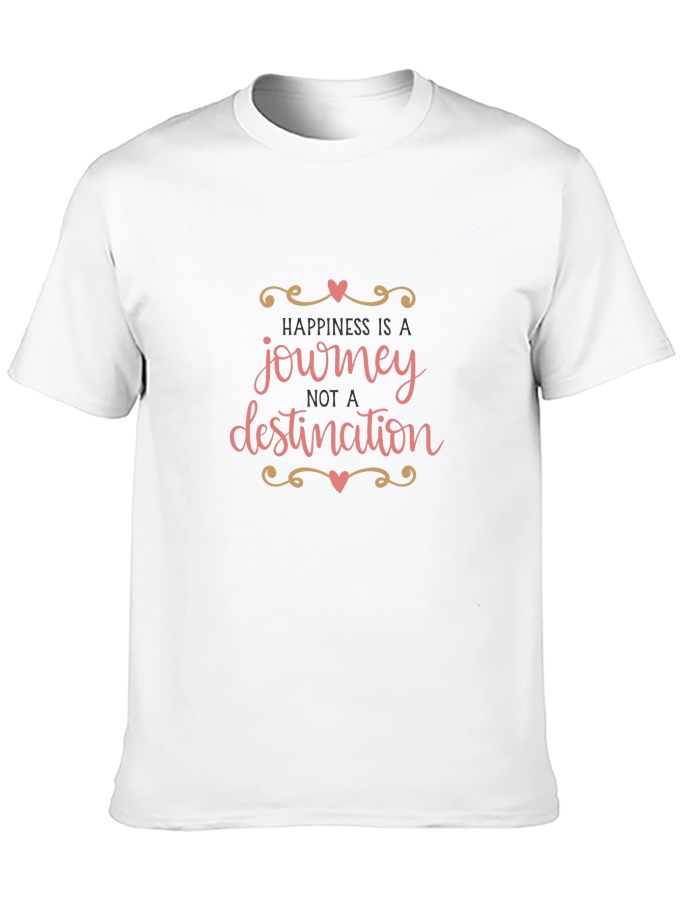 Happiness is a Journey Graphic T-Shirt