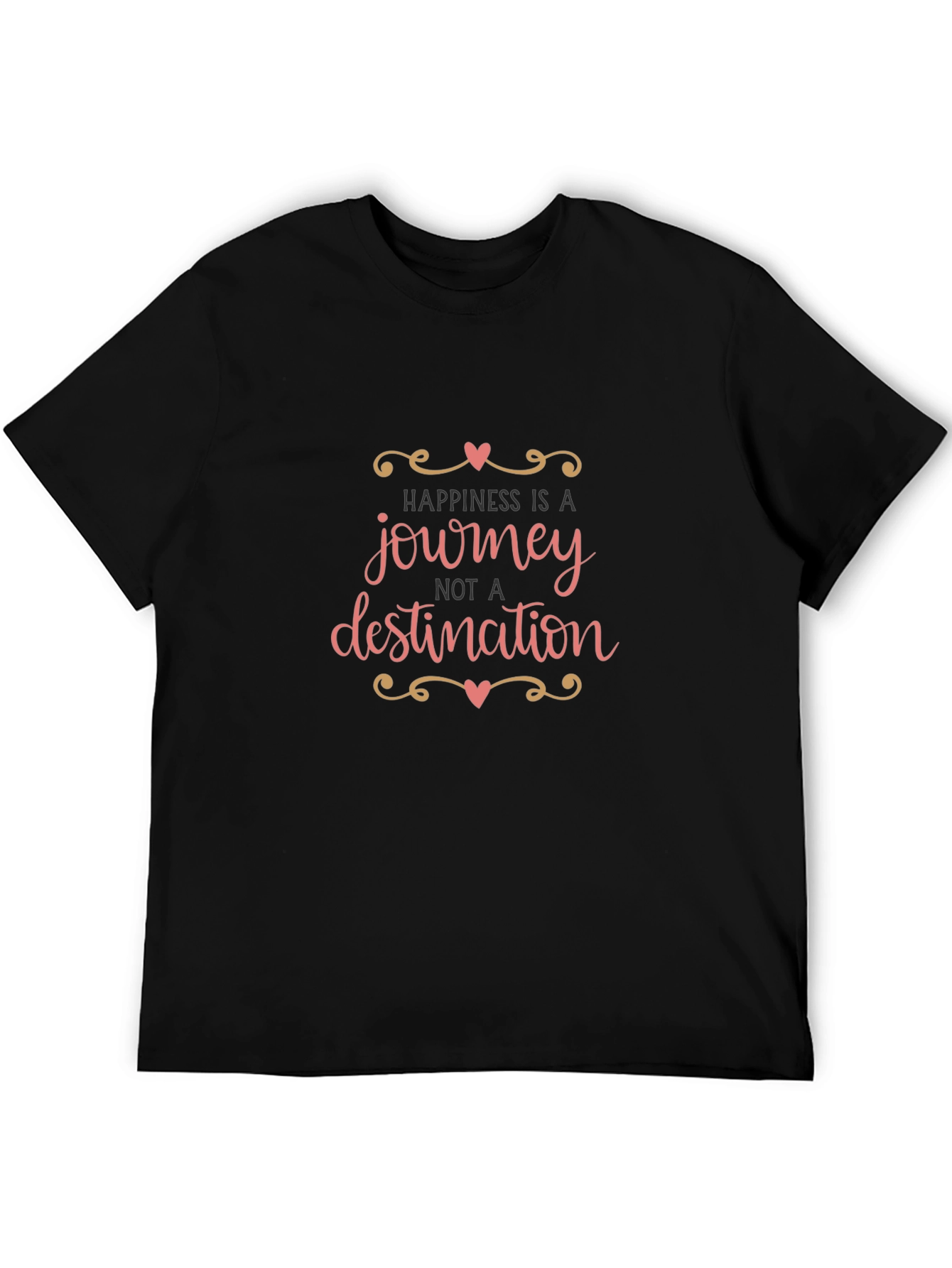 Happiness is a Journey Graphic T-Shirt