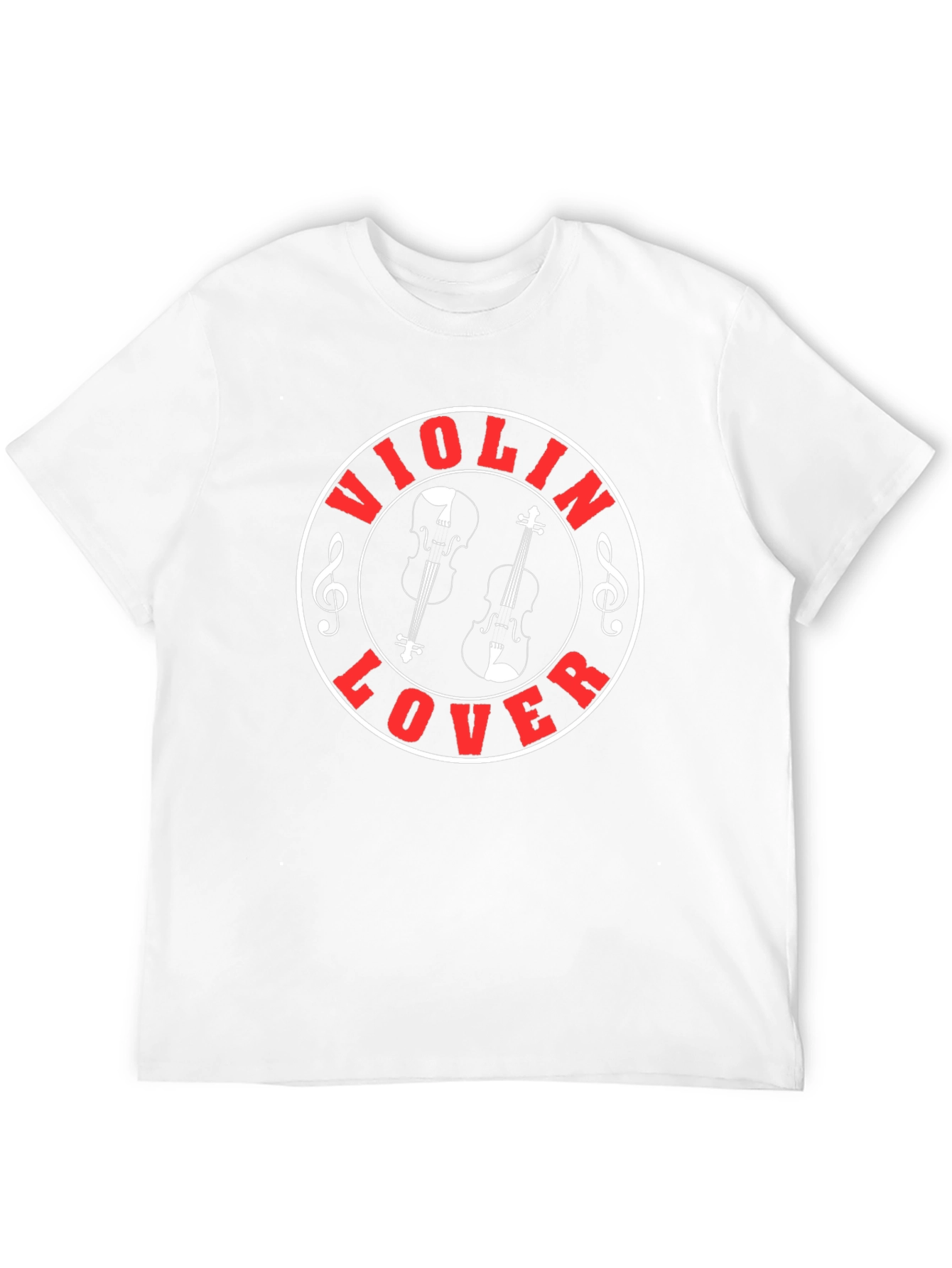 Violin Lover Black T-Shirt