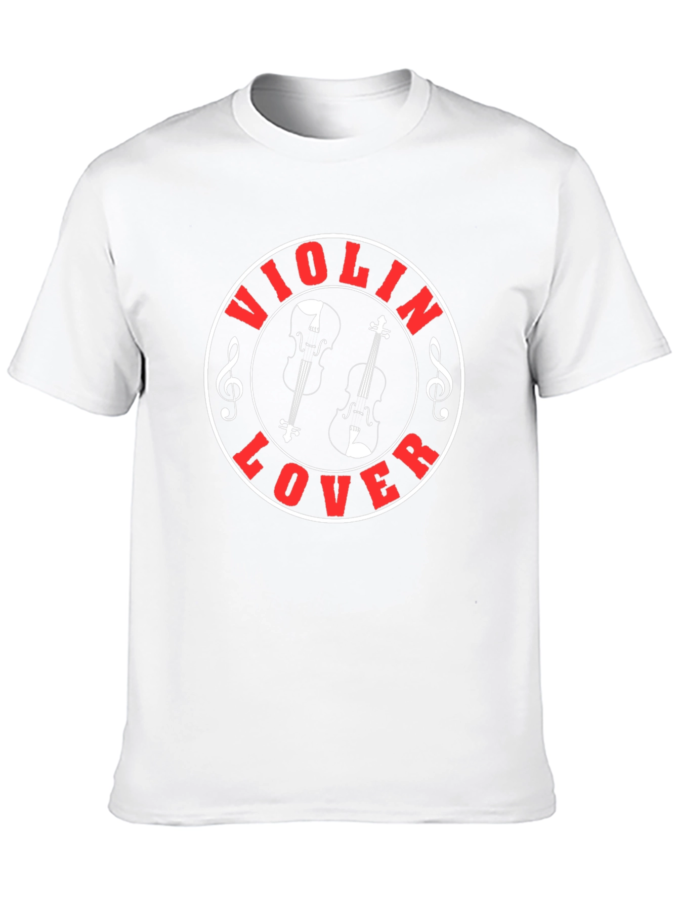 Violin Lover Black T-Shirt
