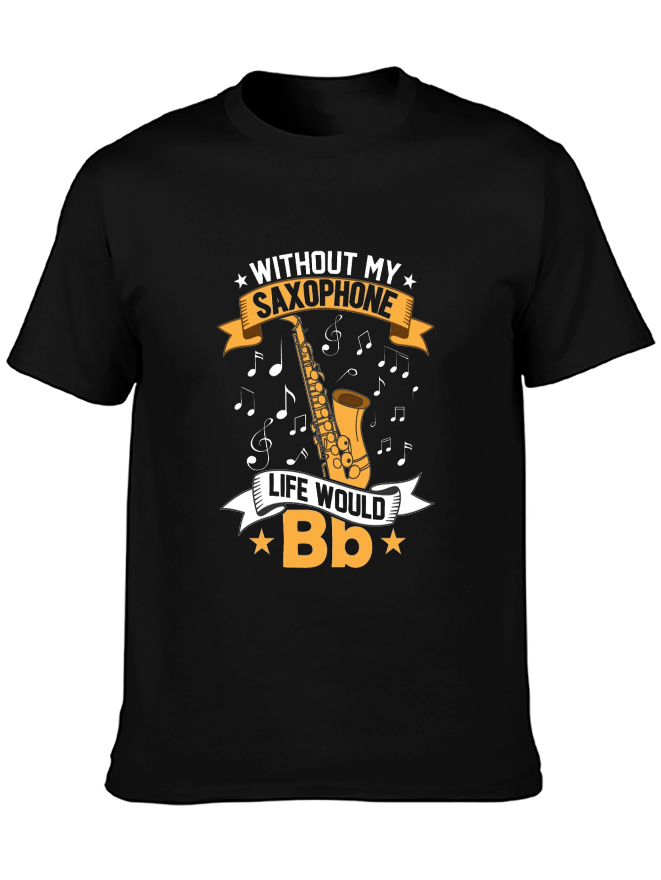 Saxophone Music Lover Graphic Tee