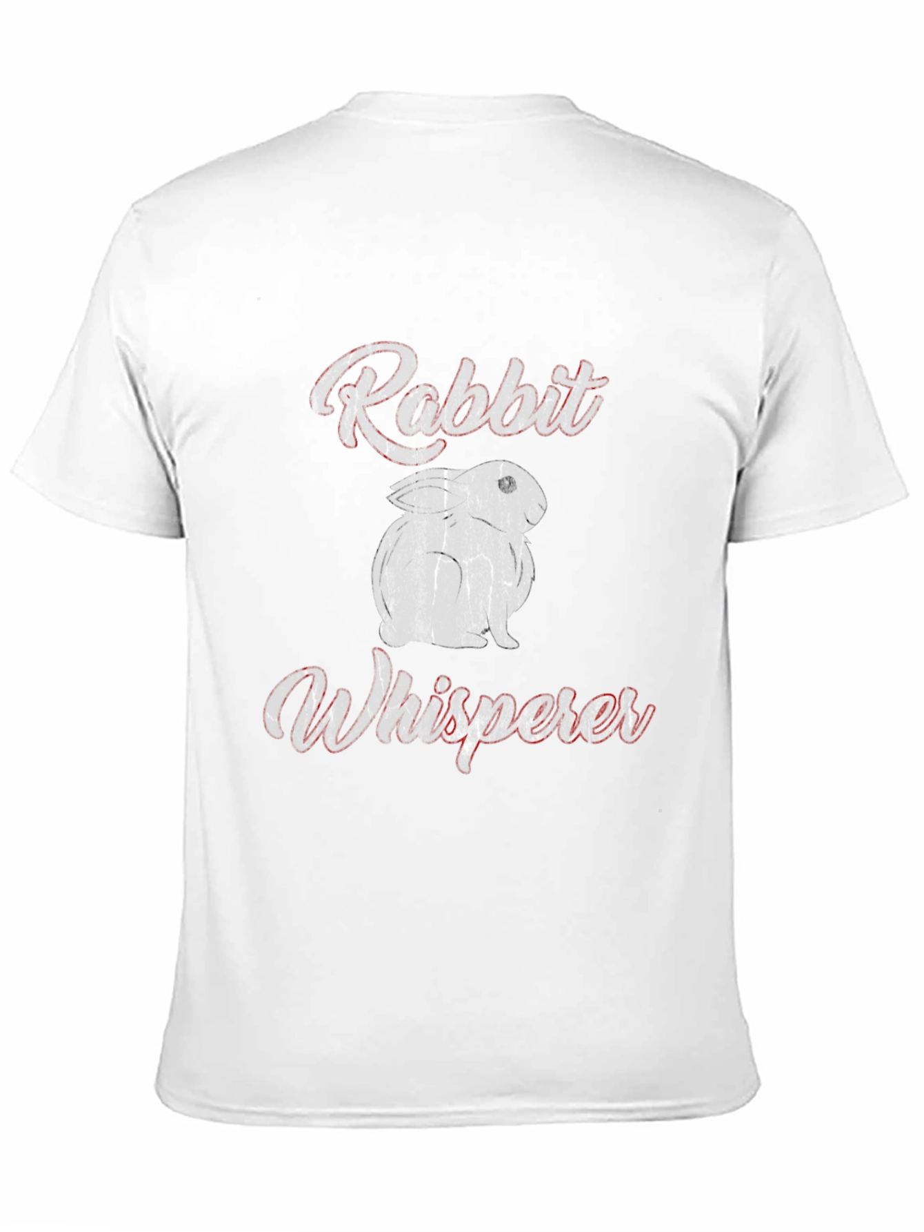 Rabbit Whisperer Graphic Tee - Unisex Soft Cotton T-Shirt