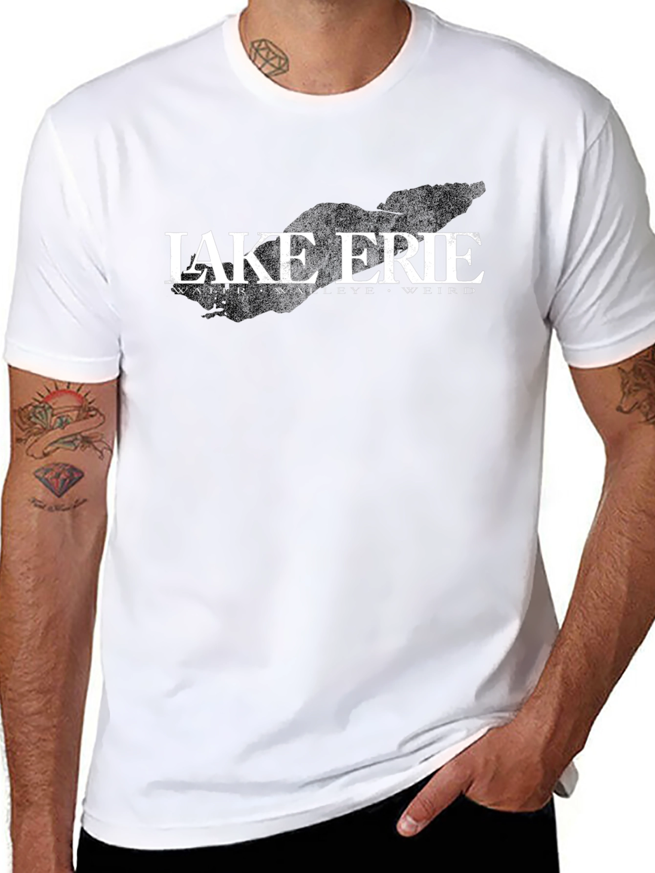 Lake Erie Water Walleye Weird T-Shirt