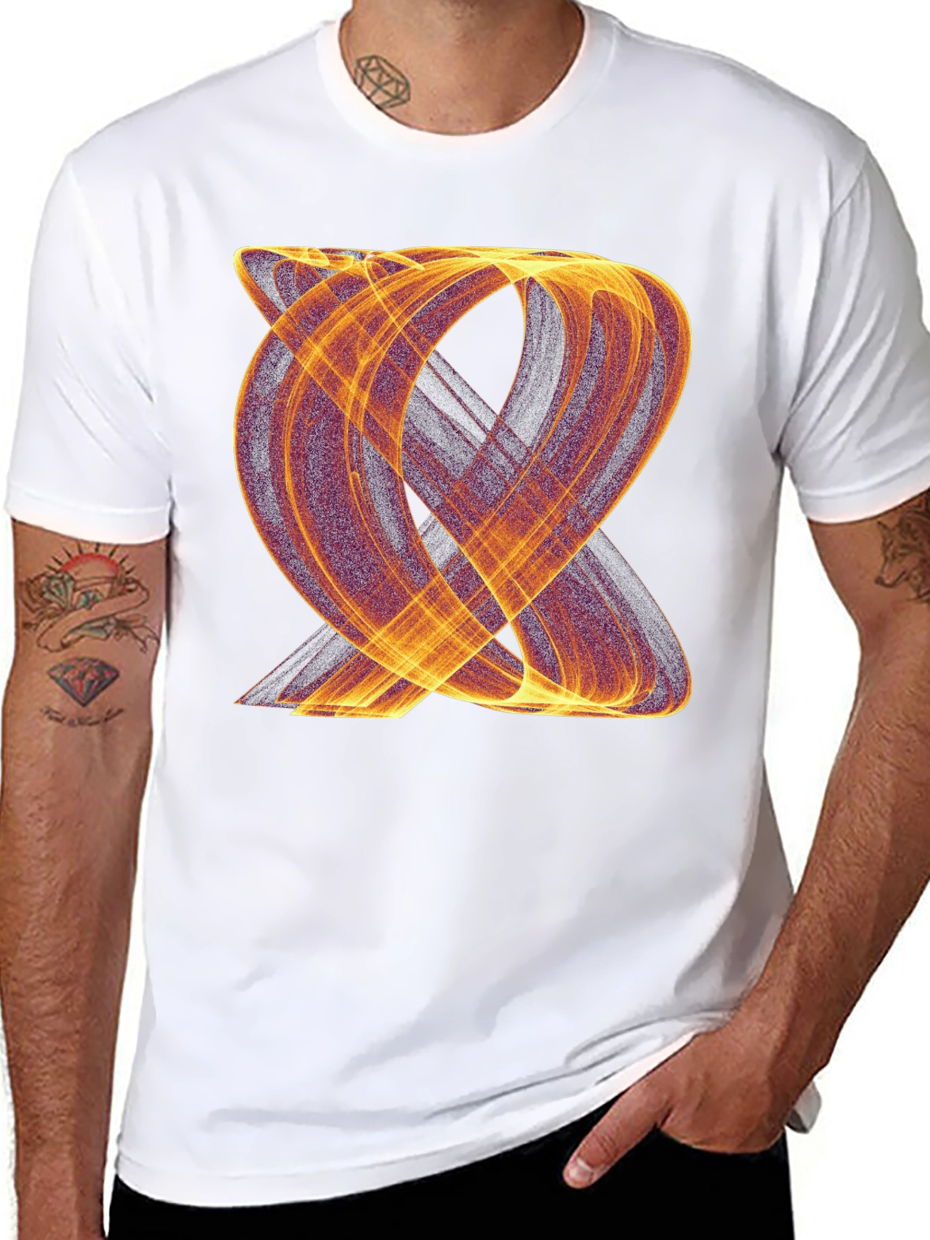 Abstract Geometric T-Shirt - Modern Art Tee