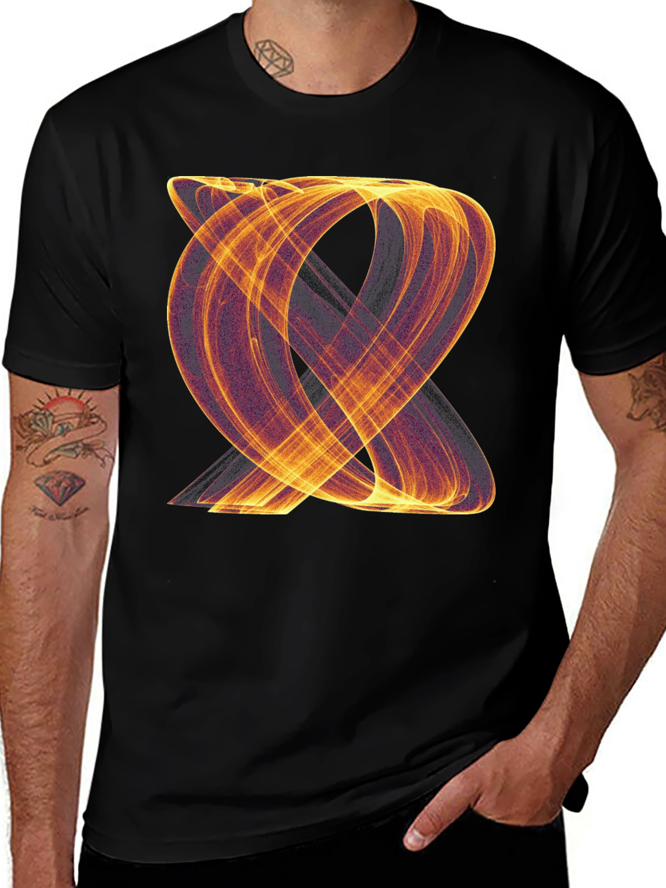 Abstract Geometric T-Shirt - Modern Art Tee