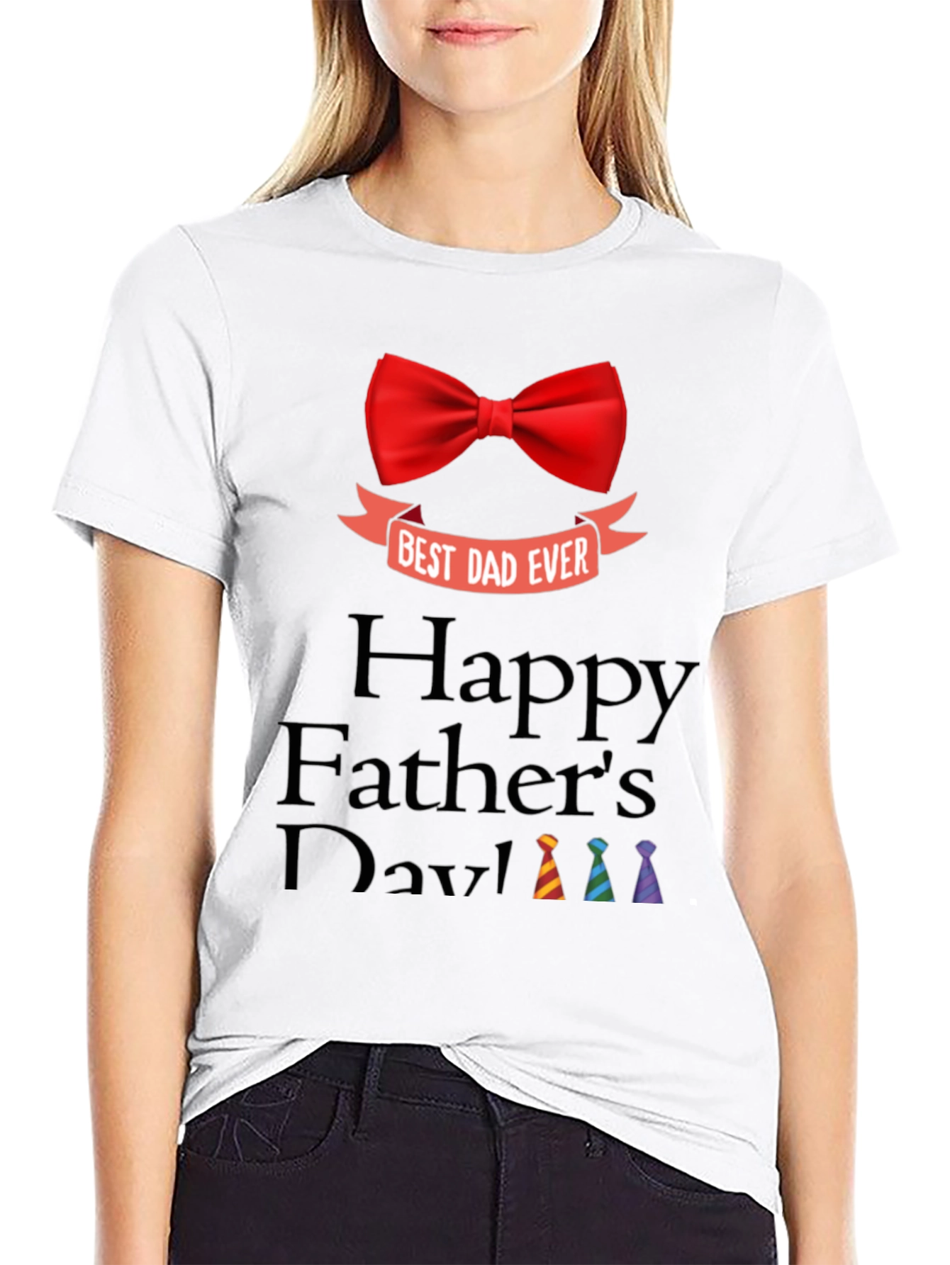 Best Dad Ever T-Shirt - Happy Fathers Day