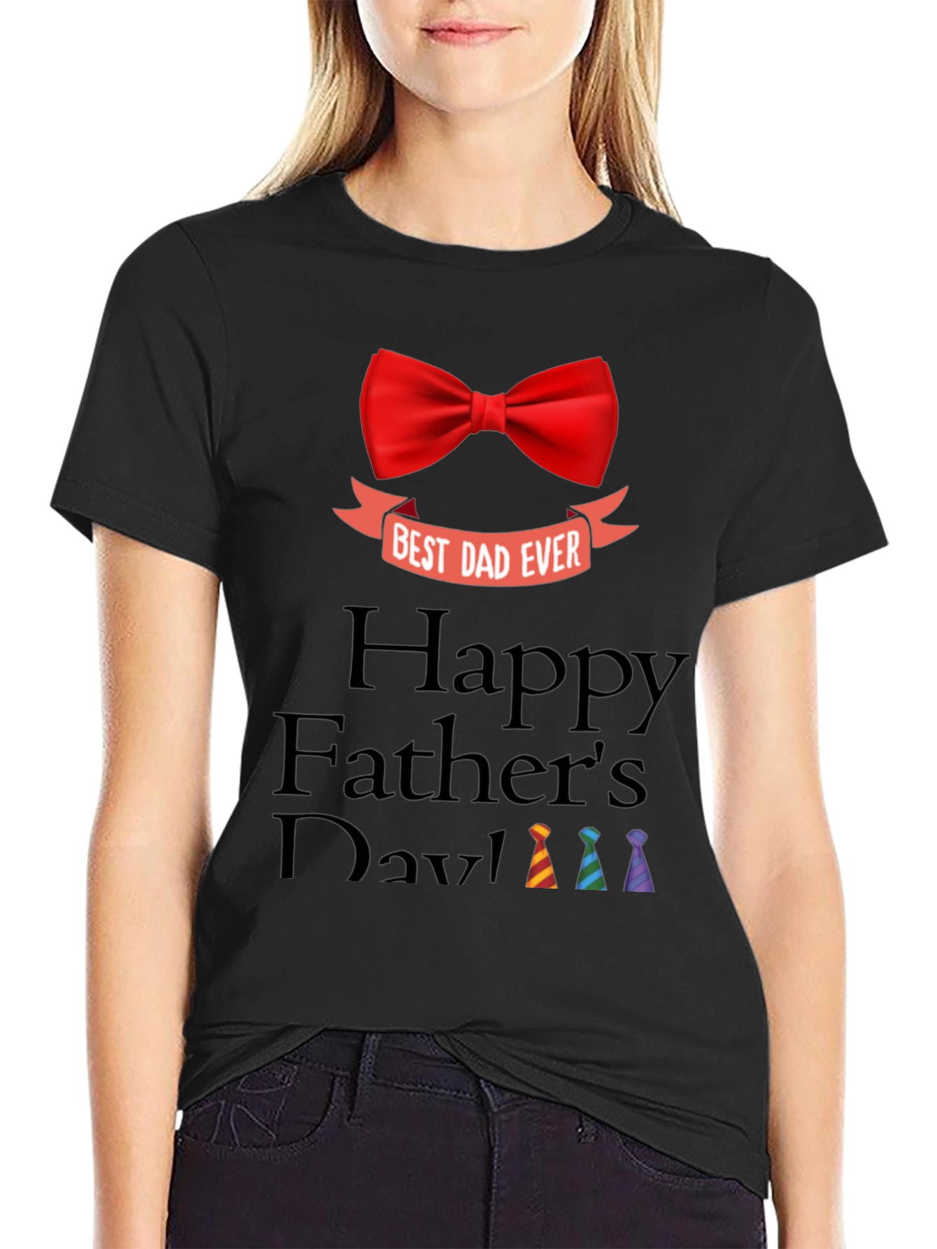Best Dad Ever T-Shirt - Happy Fathers Day