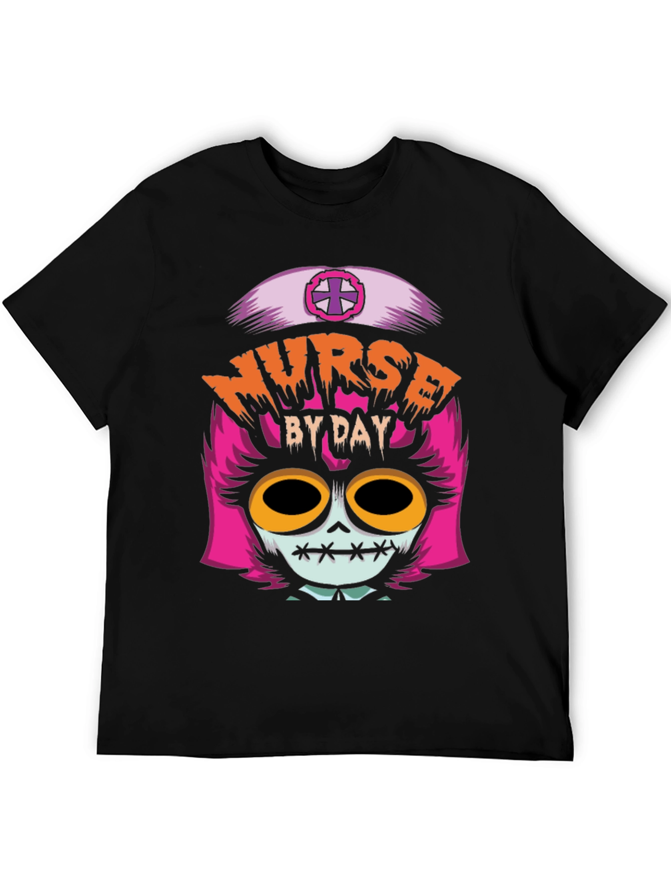 Nurse By Day T-Shirt - Halloween Edition