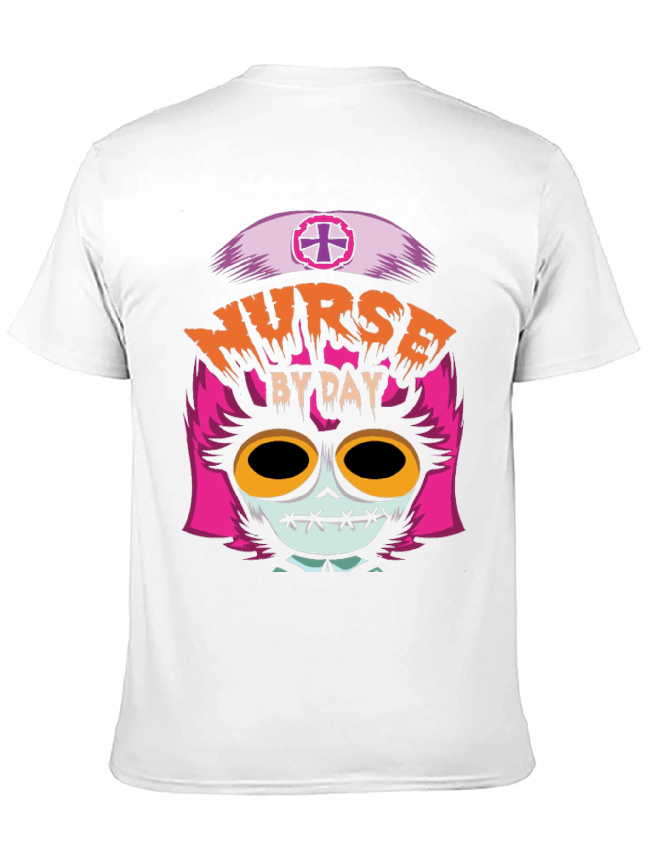 Nurse By Day T-Shirt - Halloween Edition