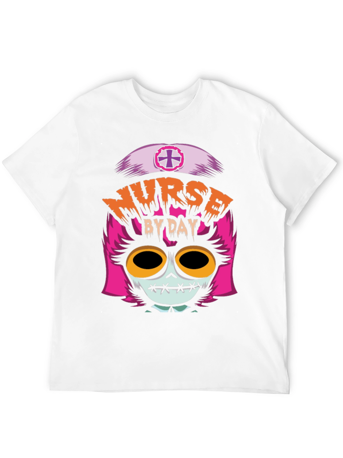 Nurse By Day T-Shirt - Halloween Edition