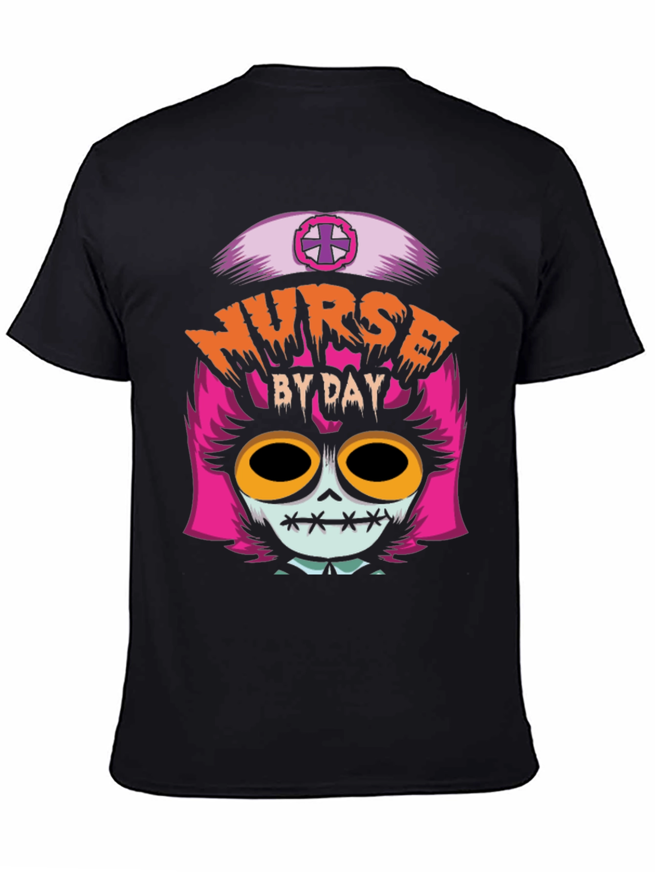 Nurse By Day T-Shirt - Halloween Edition