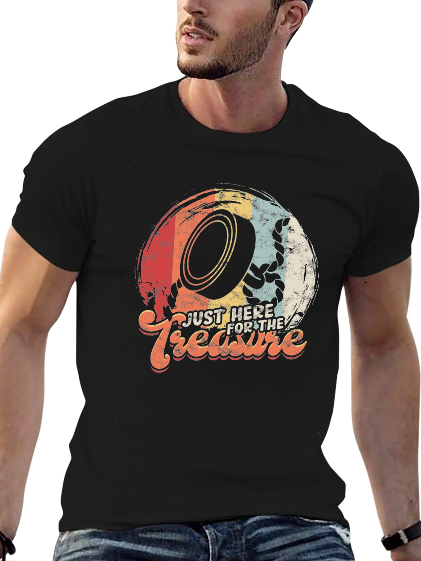 Just Here For The Treasure T-Shirt