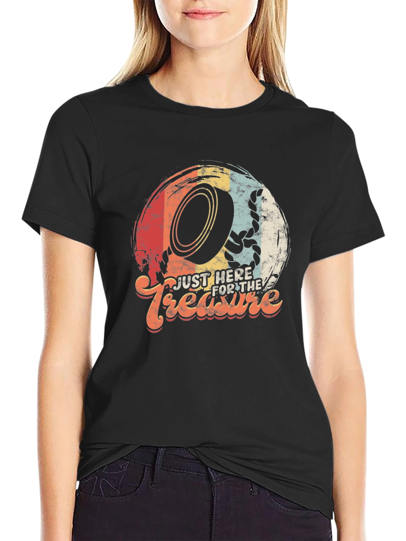 Just Here For The Treasure T-Shirt