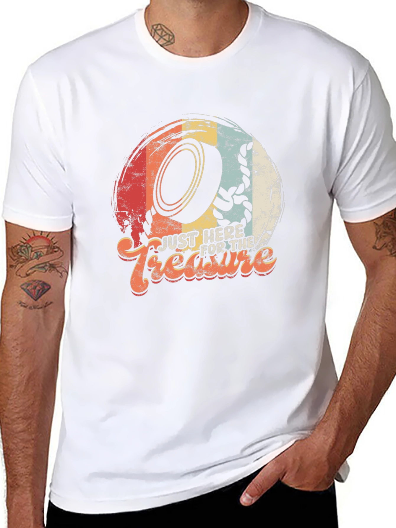 Just Here For The Treasure T-Shirt