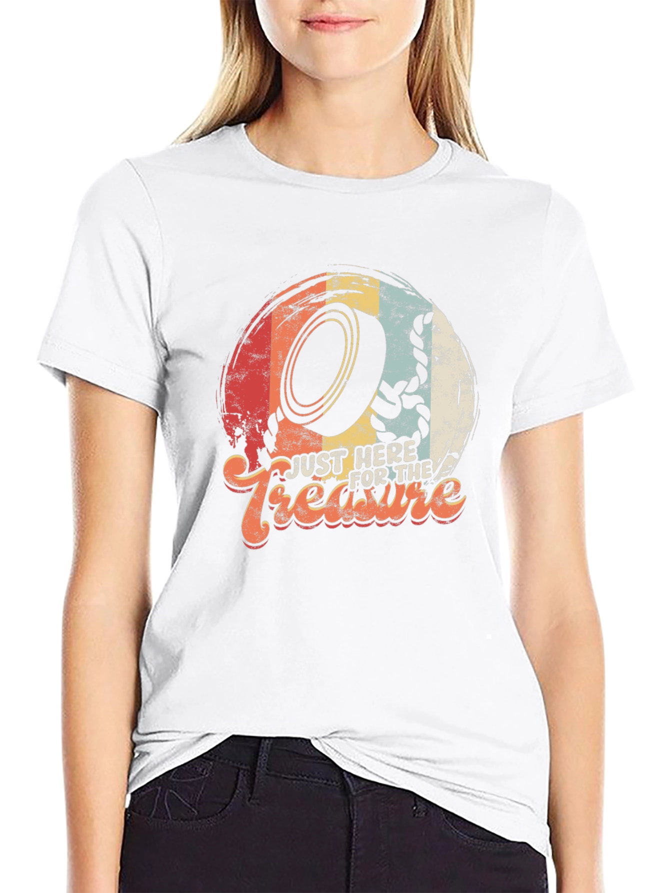 Just Here For The Treasure T-Shirt