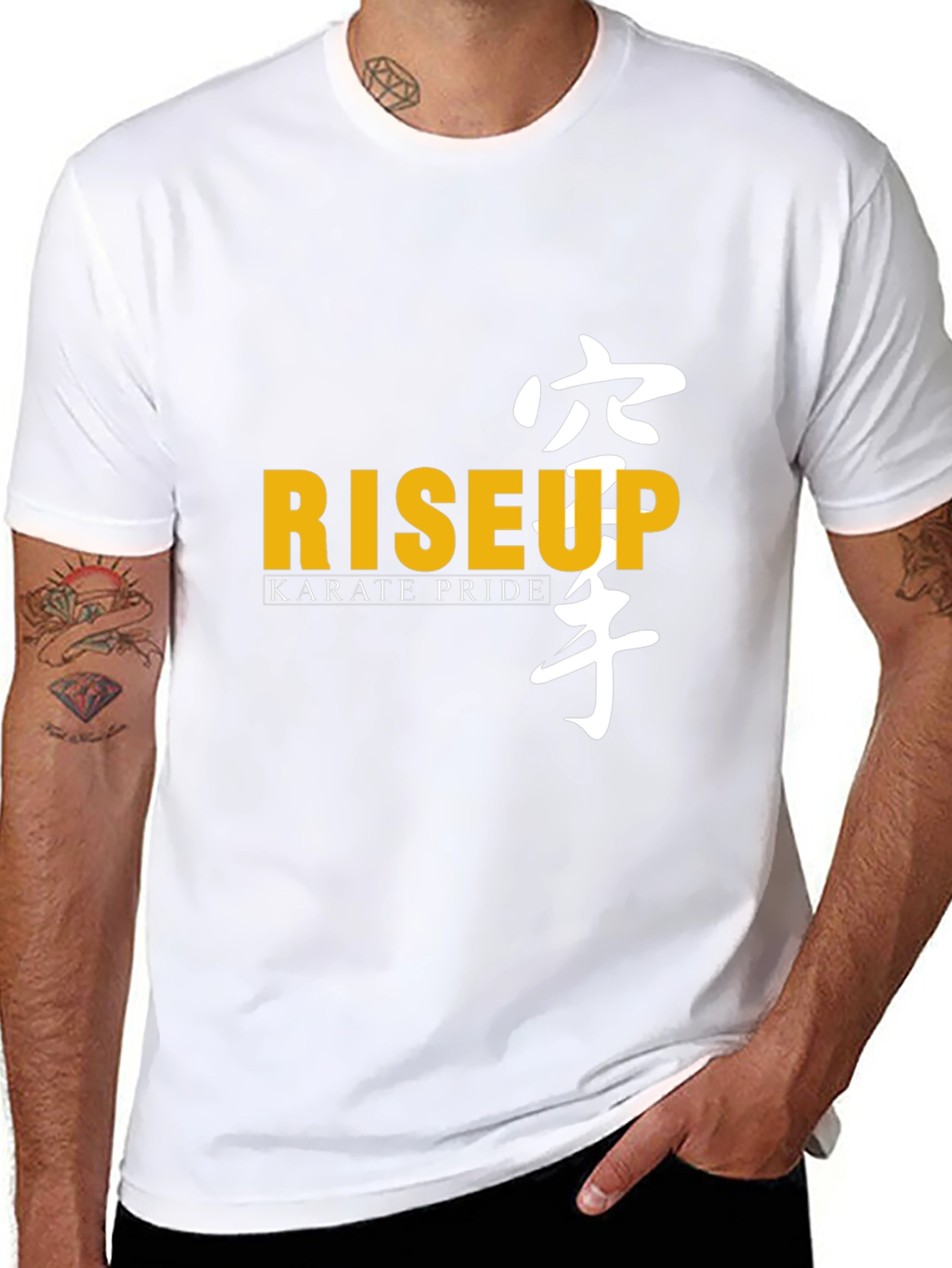 Rise Up Karate Pride Black T-Shirt